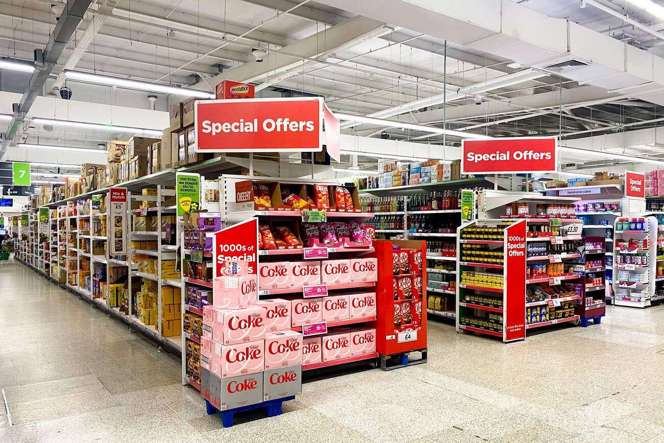 Spending on promotions over the last month was up by more than a quarter of a billion pounds compared with last year