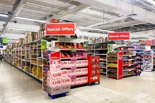 Spending on promotions over the last month was up by more than a quarter of a billion pounds compared with last year