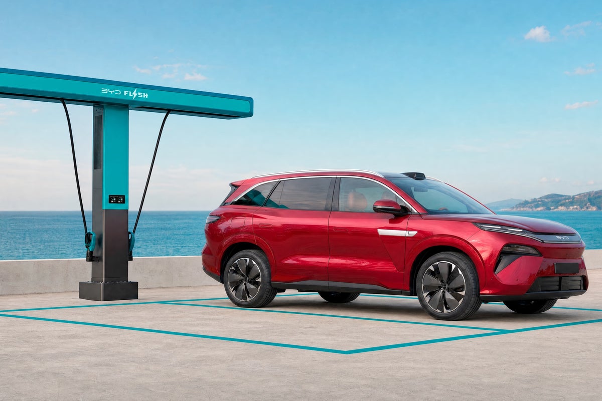 BYD unveils seven-seater EV that charges in just nine minutes