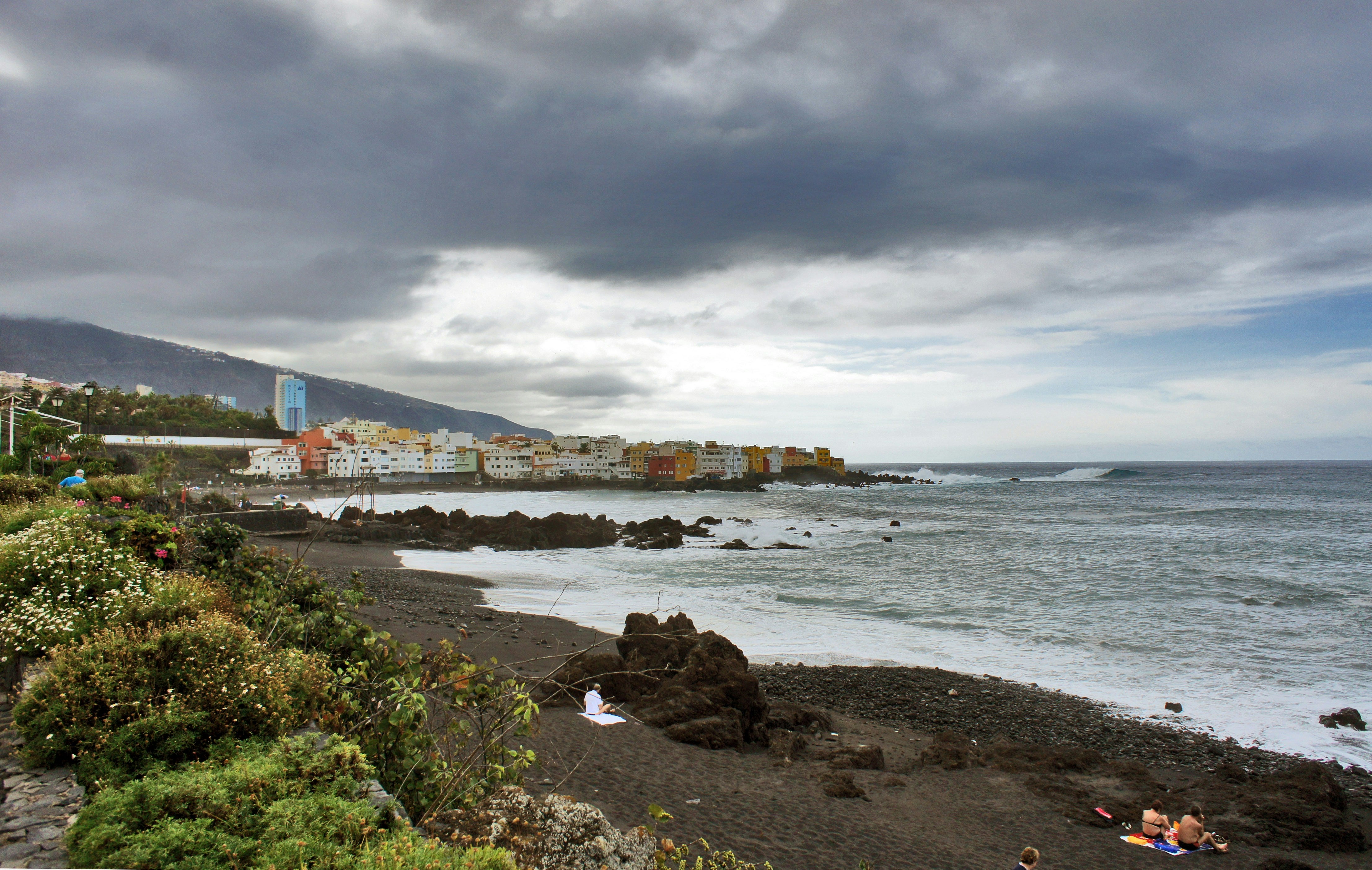 Playa Jardín. Puerto de la Cruz, Santa Cruz de Tenerife, Casares, Spain.