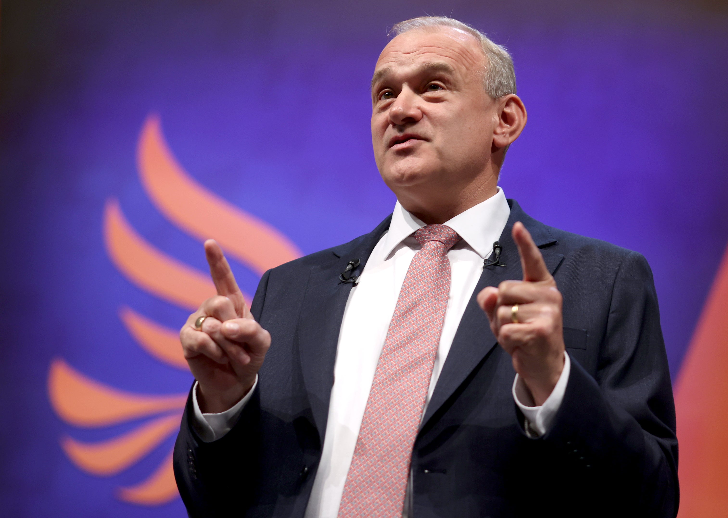 Sir Ed Davey is leader of the Lib Dems