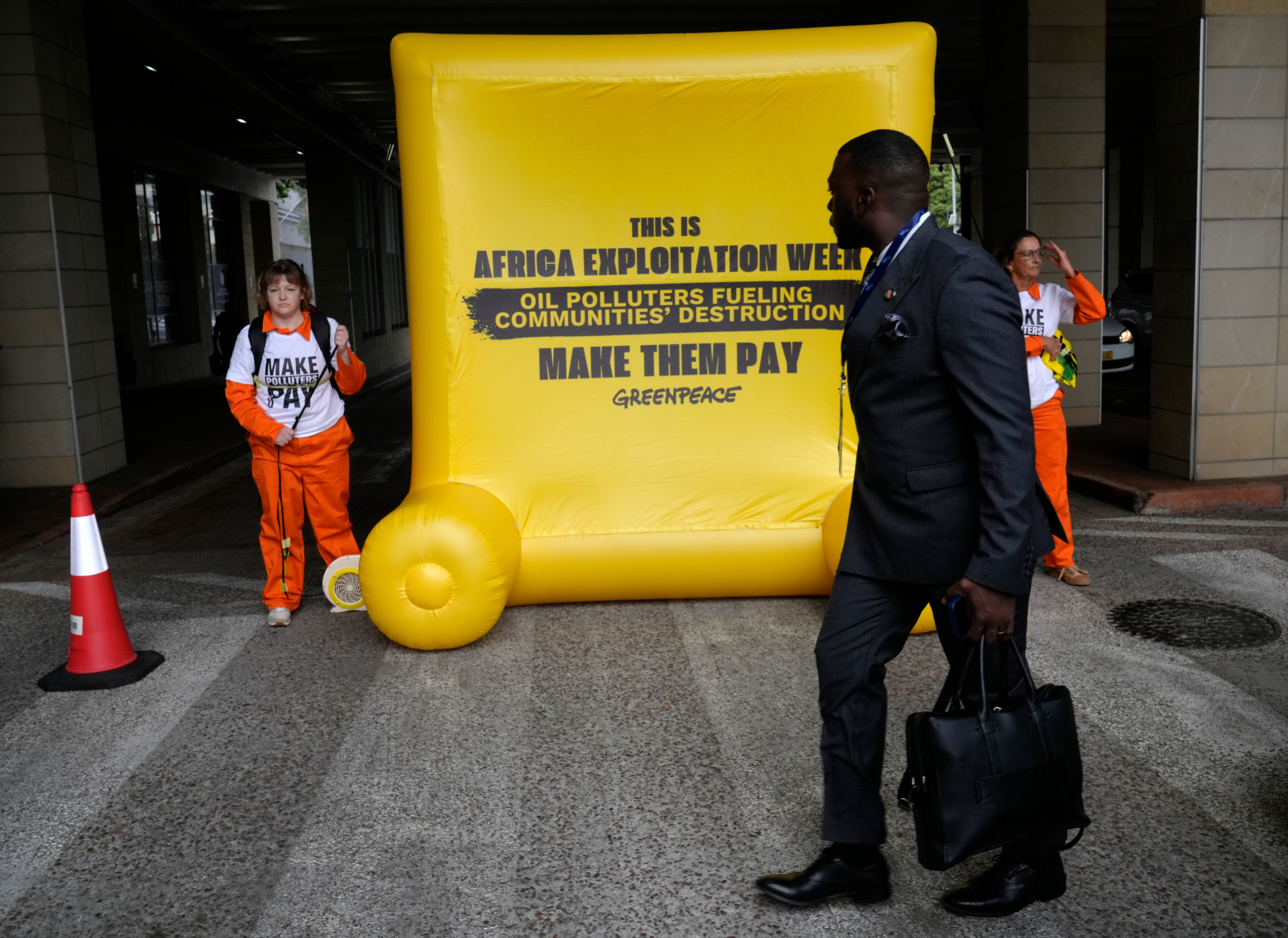 independent.co.uk - Michelle Gumede - Environmentalists picket African Energy Week, urging an end to new oil and gas exploration