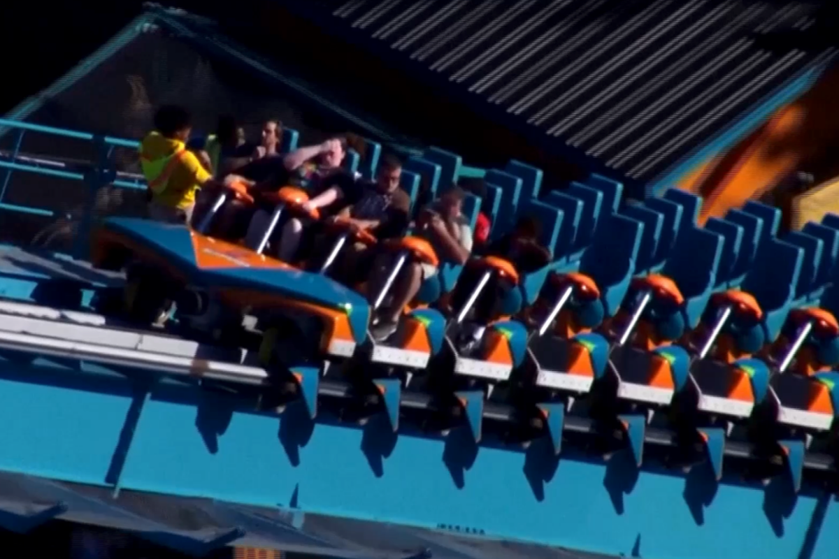 Video report: Man dies after ‘falling out of rollercoaster’ at Six Flags over Georgia