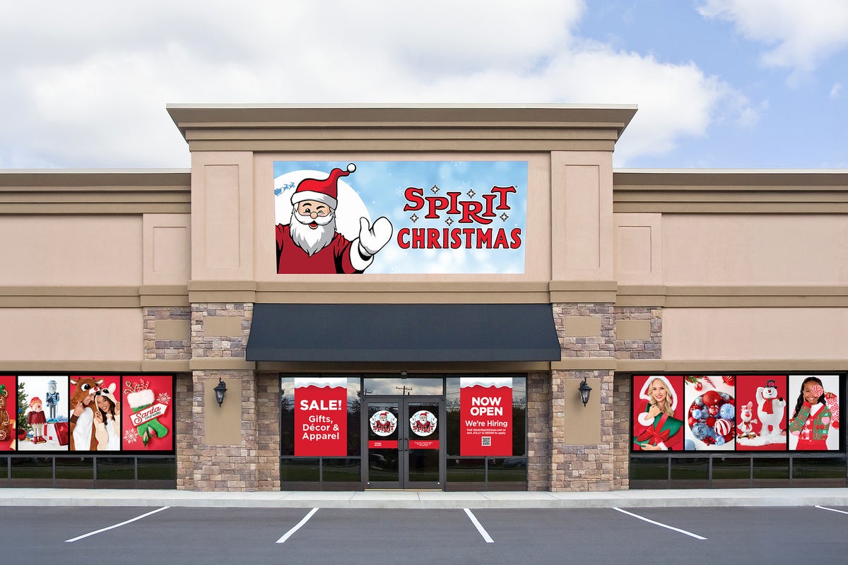 Spirit Halloween is already eyeing Christmas with plans to open 44 festive locations
