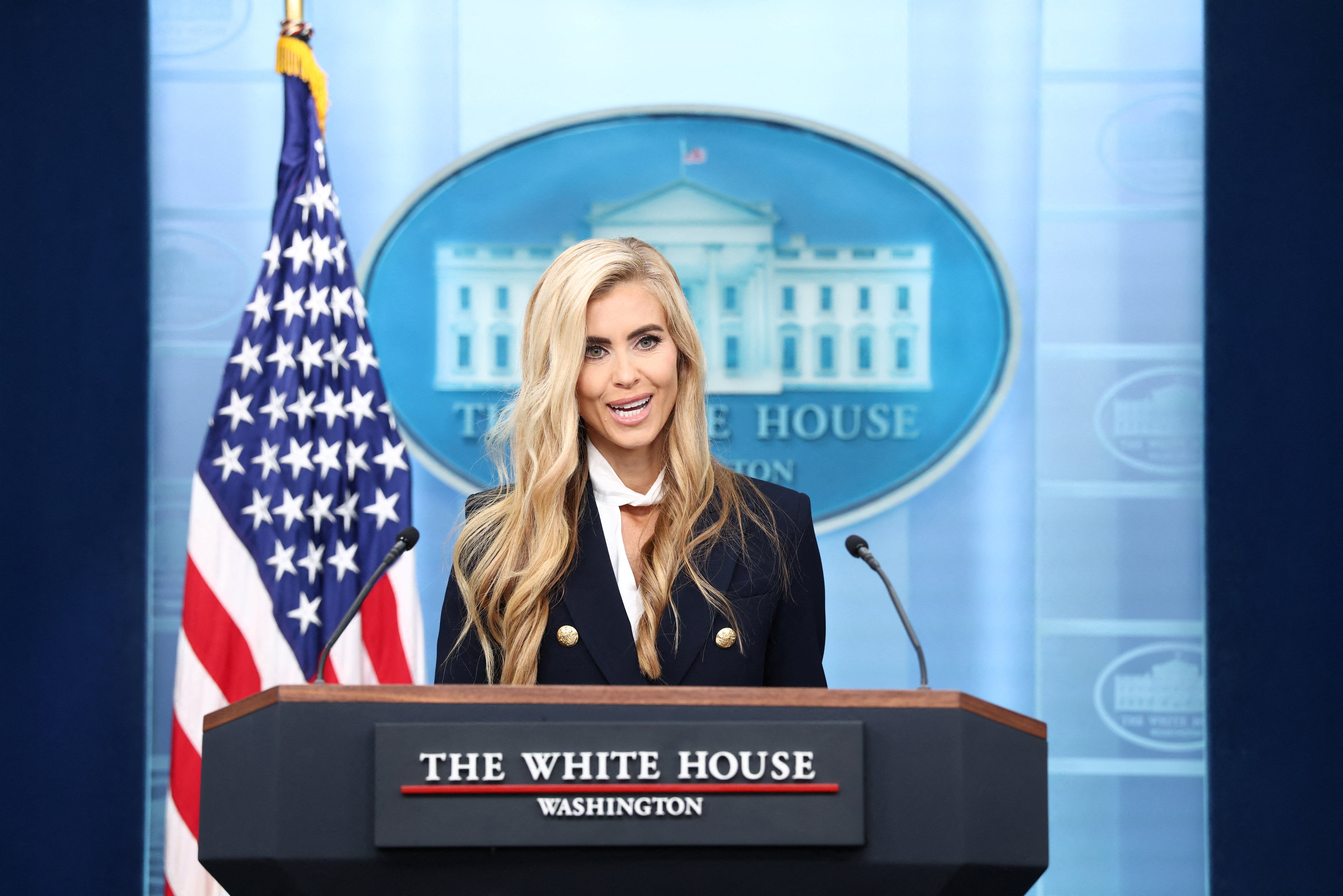 New press secretary Katie Zacharia confuses her husband with Trump ...