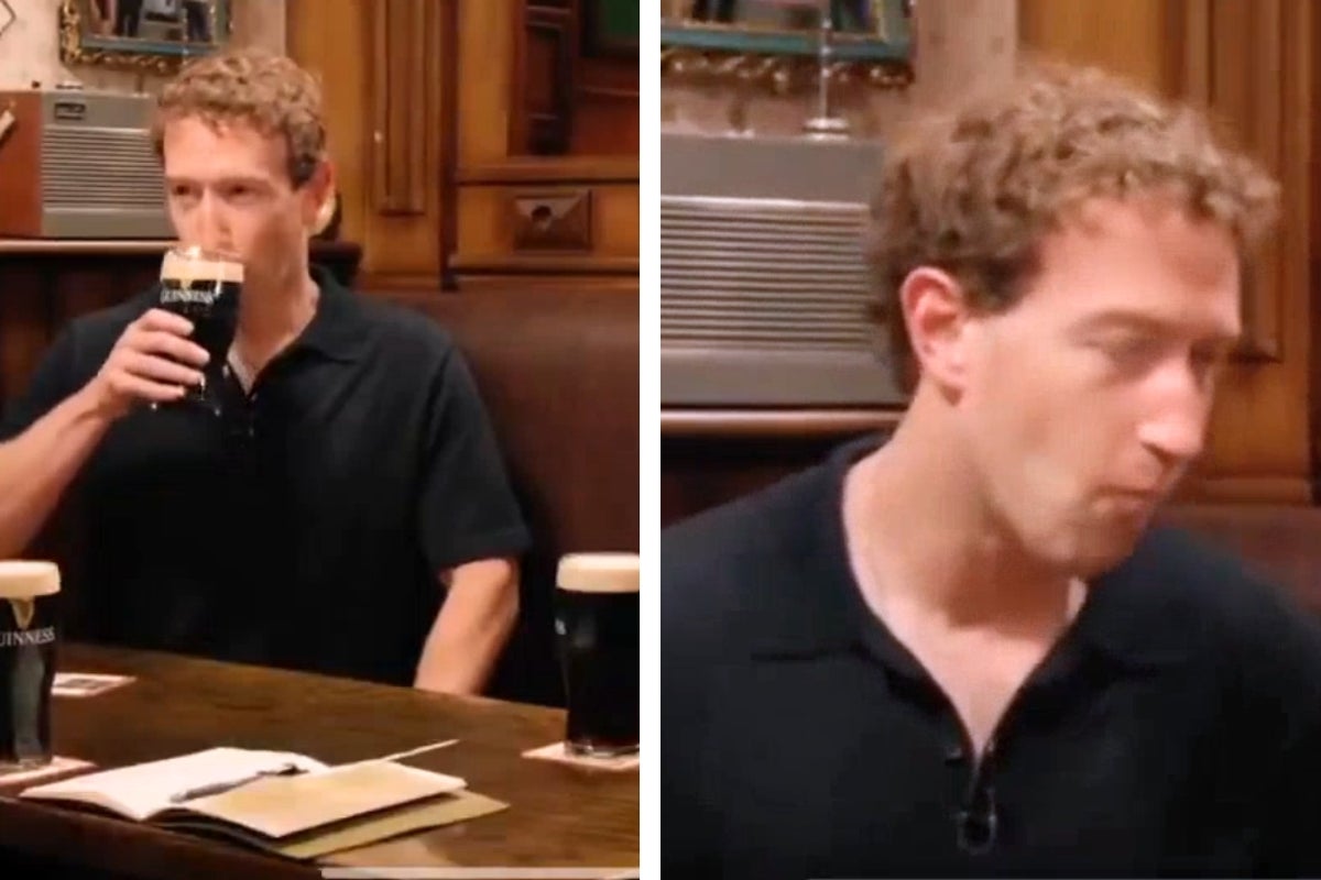Social Media reacts to video of Mark Zuckerberg drinking Guinness