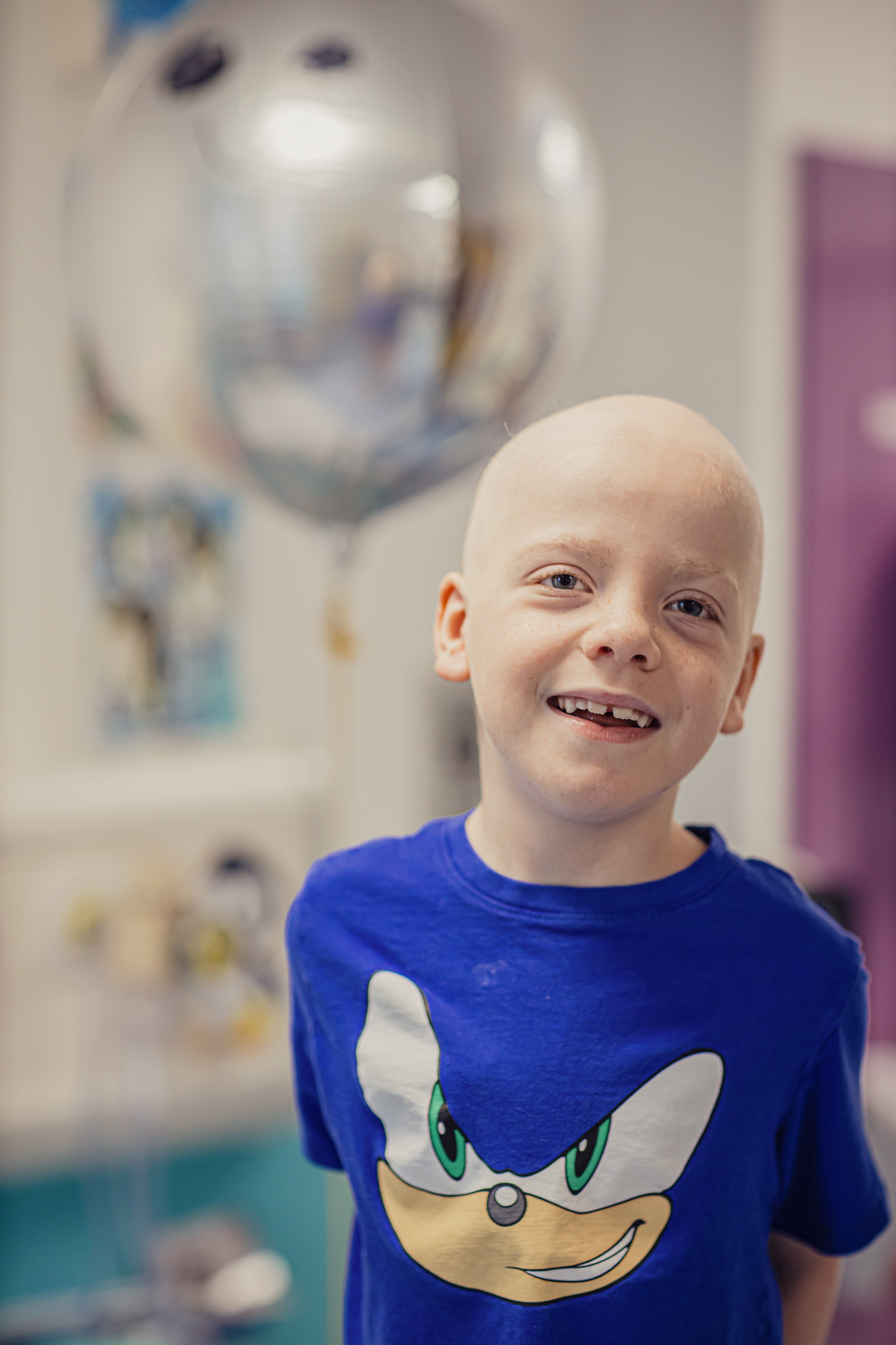 Woody, currently 12, was diagnosed in 2021 with a deficiency of adenosine deaminase 2 (DADA2), which is a rare autoimmune disease