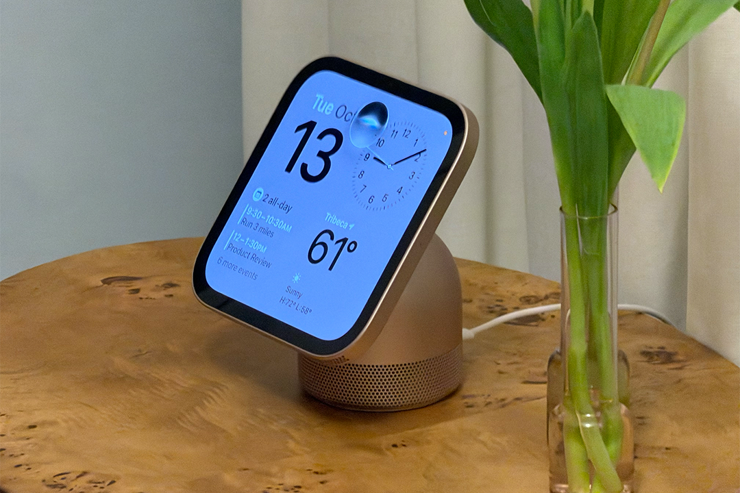 It looks a little like the HomePod mini (David Phelan/The Independent)