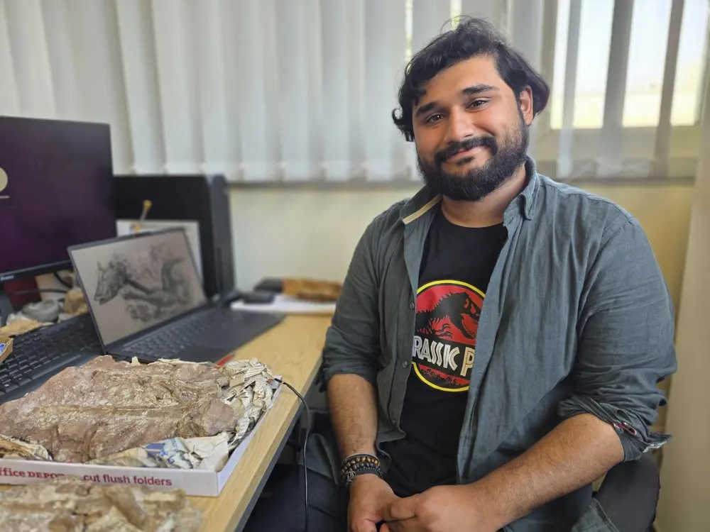 Hamzah Imran and colleagues believe the creature ate tiny fish and shrimps