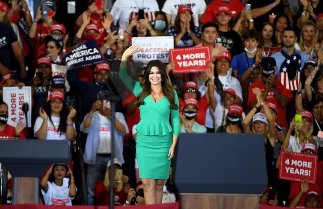 President Donald Trump has distanced himself from his son’s ex-fiancée, Kimberly Guilfoyle, after firing her as U.S. ambassador to Greece following her funds-for-access scandal