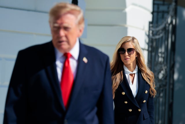 MAGA is defending Trump’s new press secretary. His staff isn’t convinced