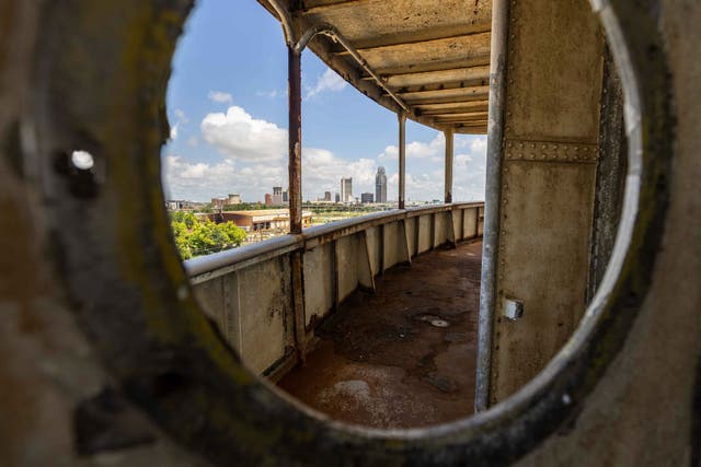The former luxury liner, which carried presidents and celebrities across the Atlantic, has been undergoing environmental cleanup in Mobile, Alabama, since March 2025