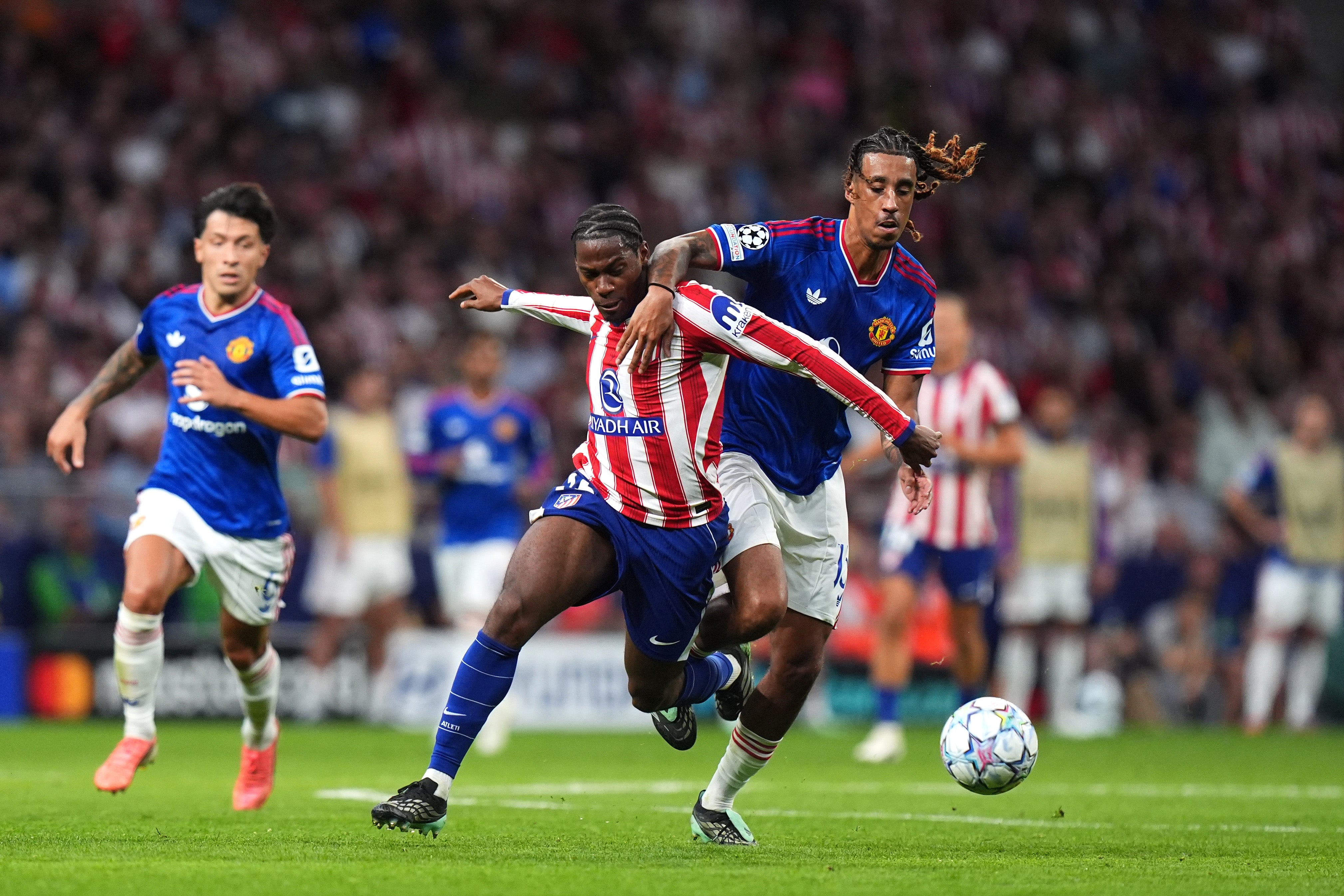Yoro was sent off for denying a goalscoring opportunity