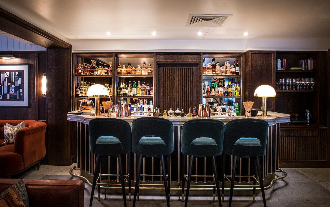 The Marylebone hotel in London has a gorgeous bar