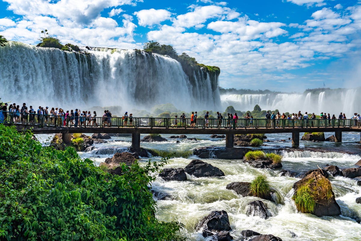 Iguazu Falls temporarily closed in Argentina after heavy rainfall linked to El Nino 