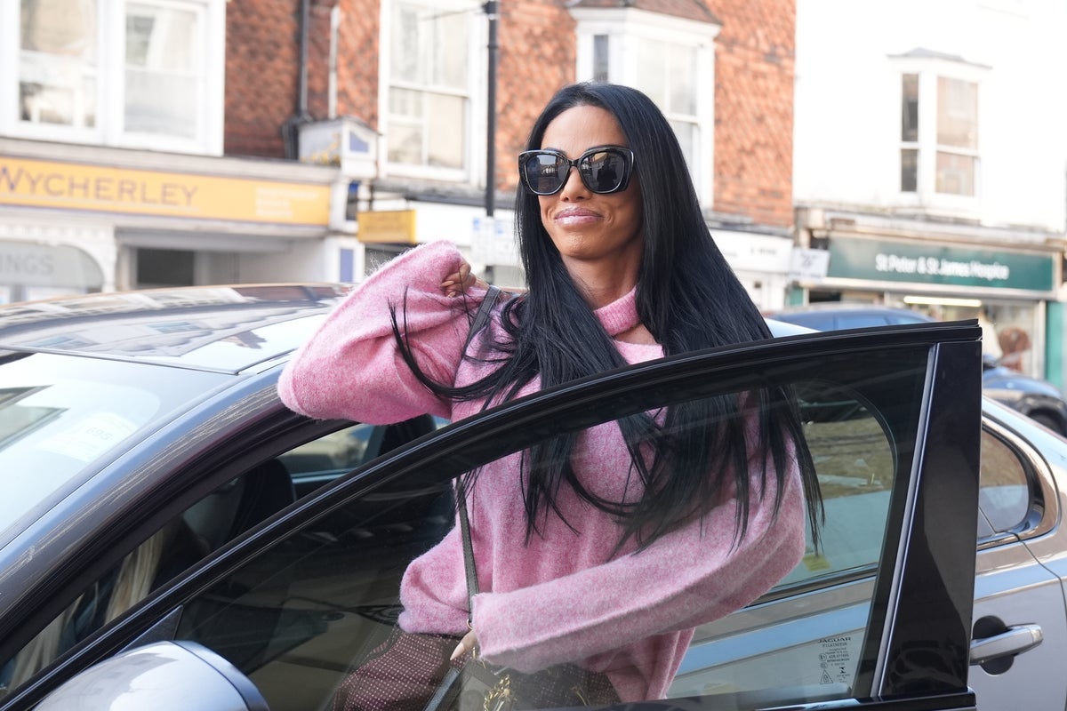 Katie Price tells court ‘I don’t need to be here’ during angry exchange at ex’s rape trial