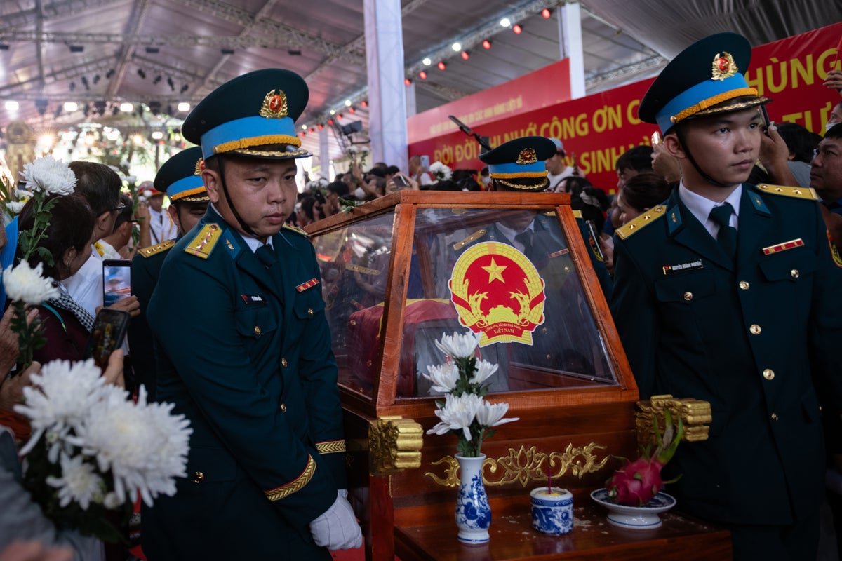 Remains of 731 killed in Vietnam War laid to rest after six decades in mass graves