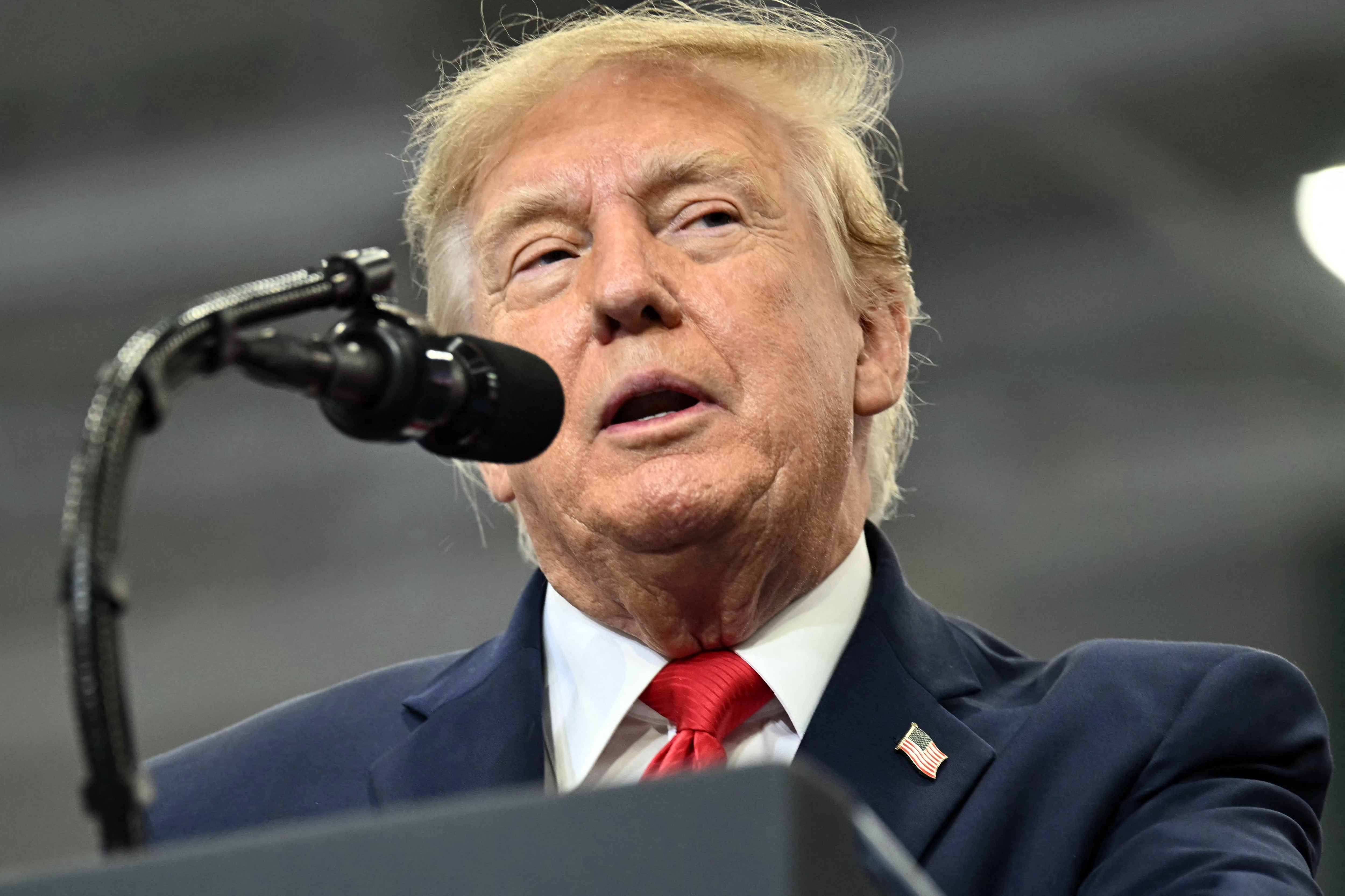 Wasilla was Trump’s latest stop as he vigorously campaigns in red states with the midterms right around the corner. The president is trying to boost Republican candidates’ chances as he struggles with his own image issues.