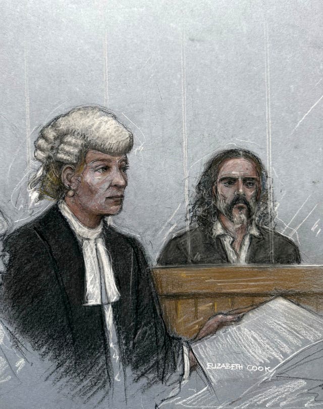 The case against Russell Brand is being outlined in court