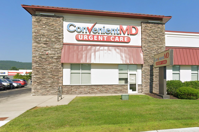 A woman says that she was left alone in a ConvenientMD Urgent Care in Keene, New Hampshire (pictured)