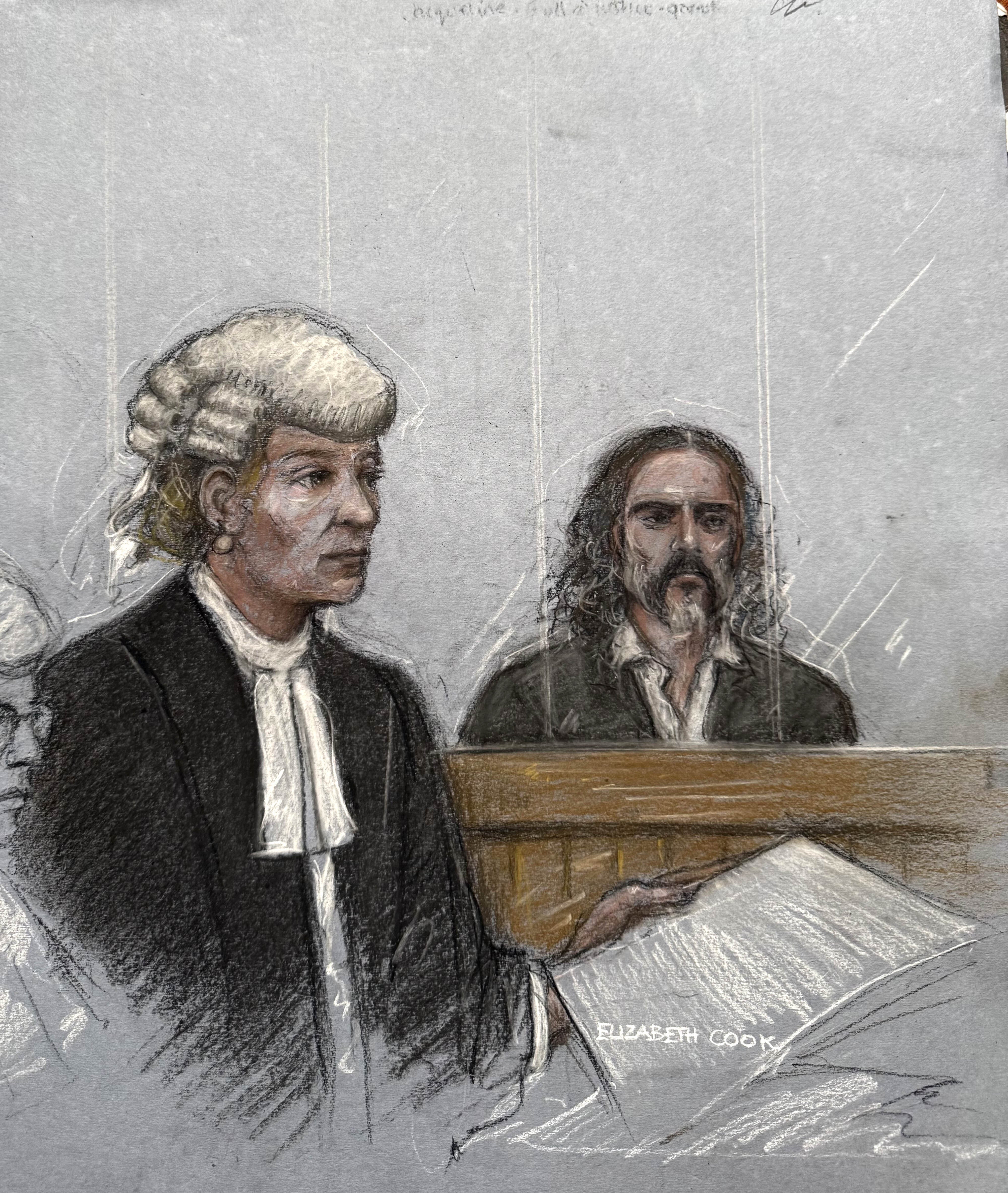 Prosecutor Riel Karmy-Jones KC opened the Crown’s case against Brand