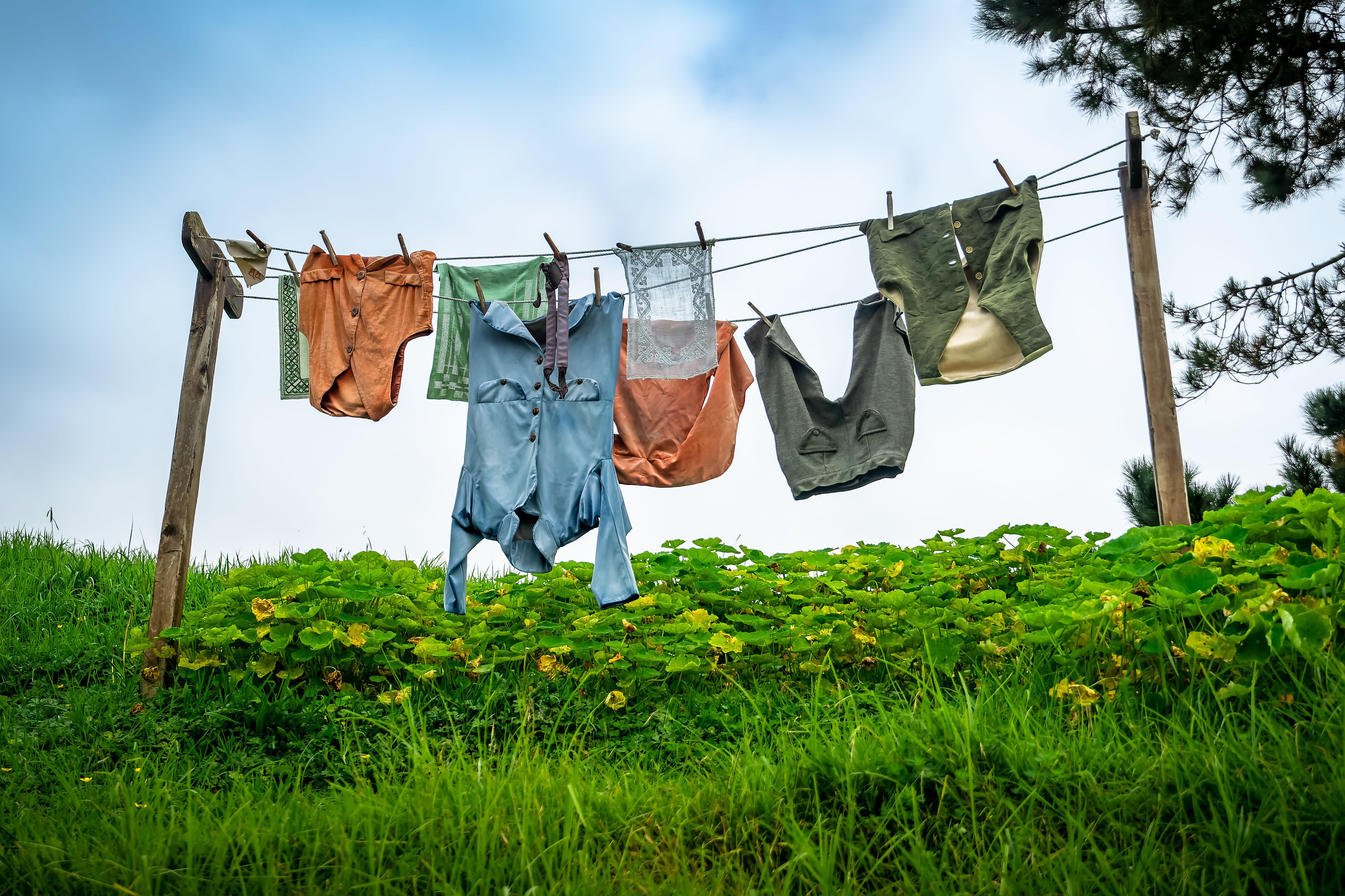It doesn’t always need to be warm outside to dry clothes