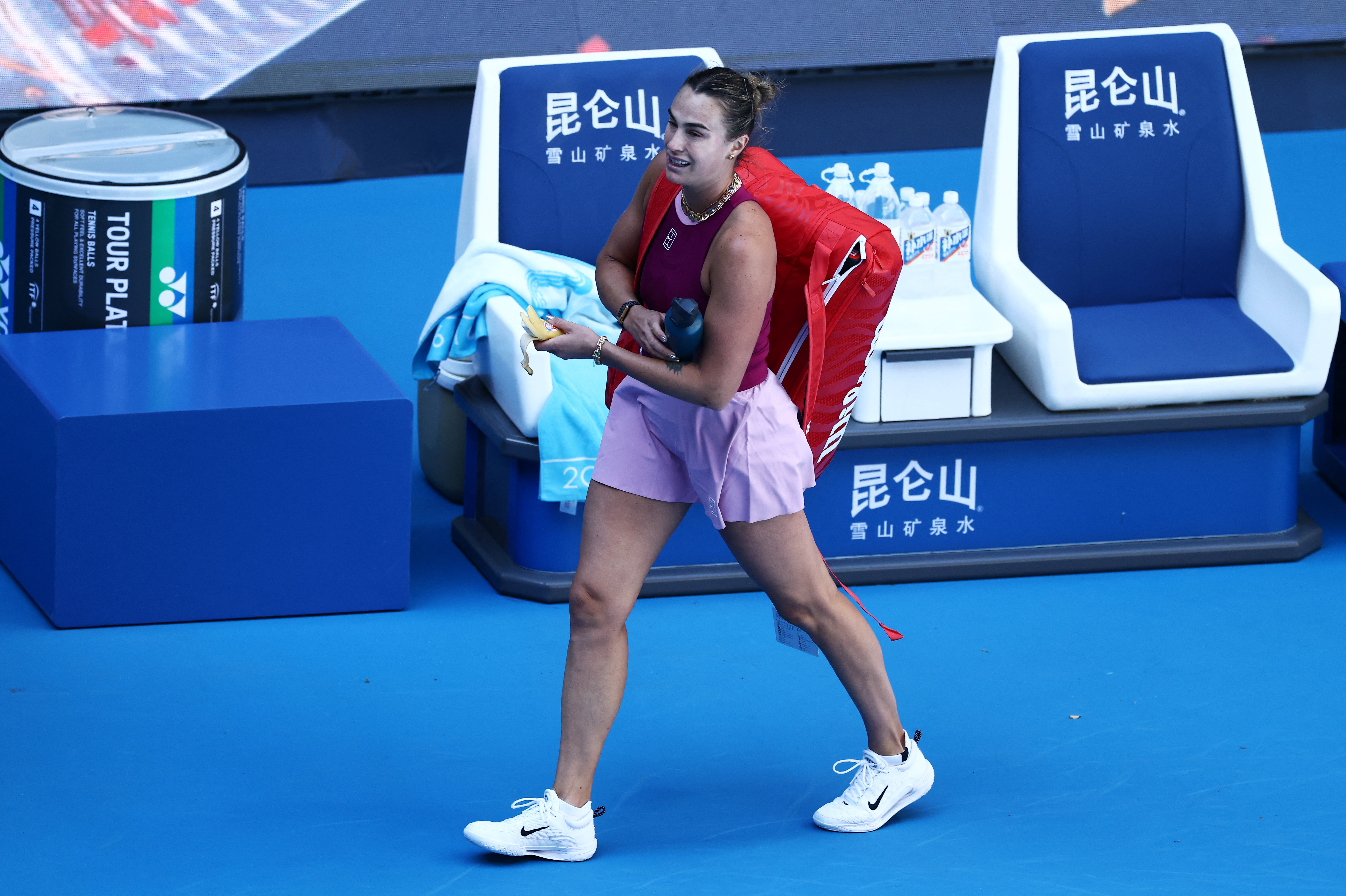 Aryna Sabalenka stunned by US star at Wuhan Open | The Independent