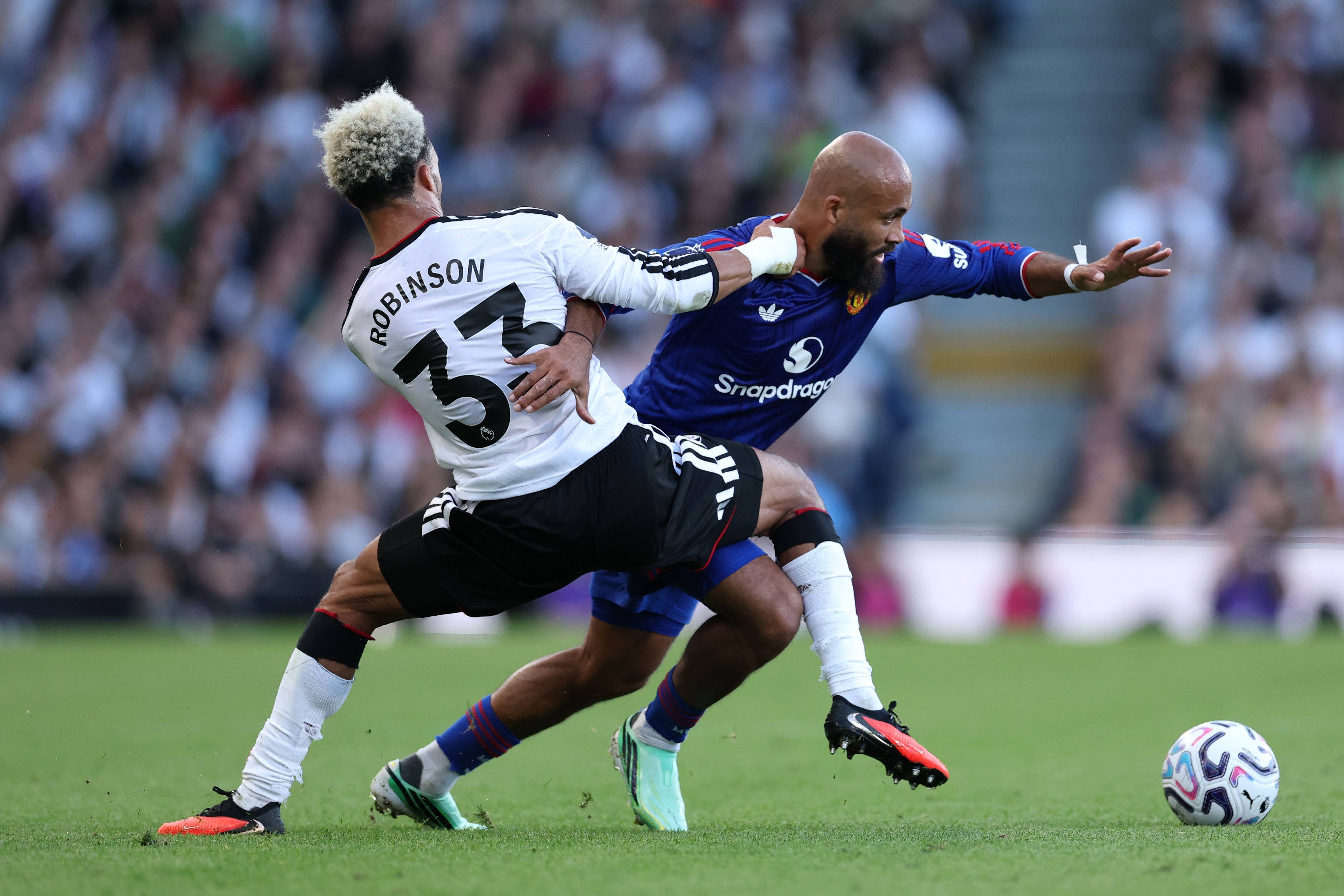 Fulham and Man United battled to a 1-1 draw last month