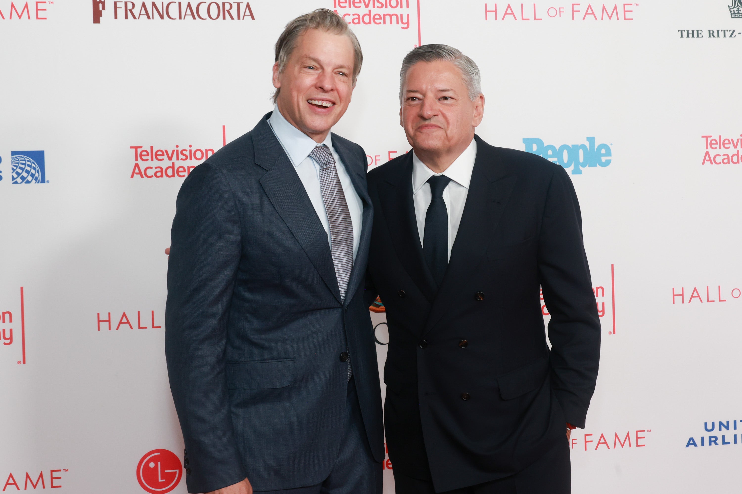 Greg Peters and Ted Sarandos