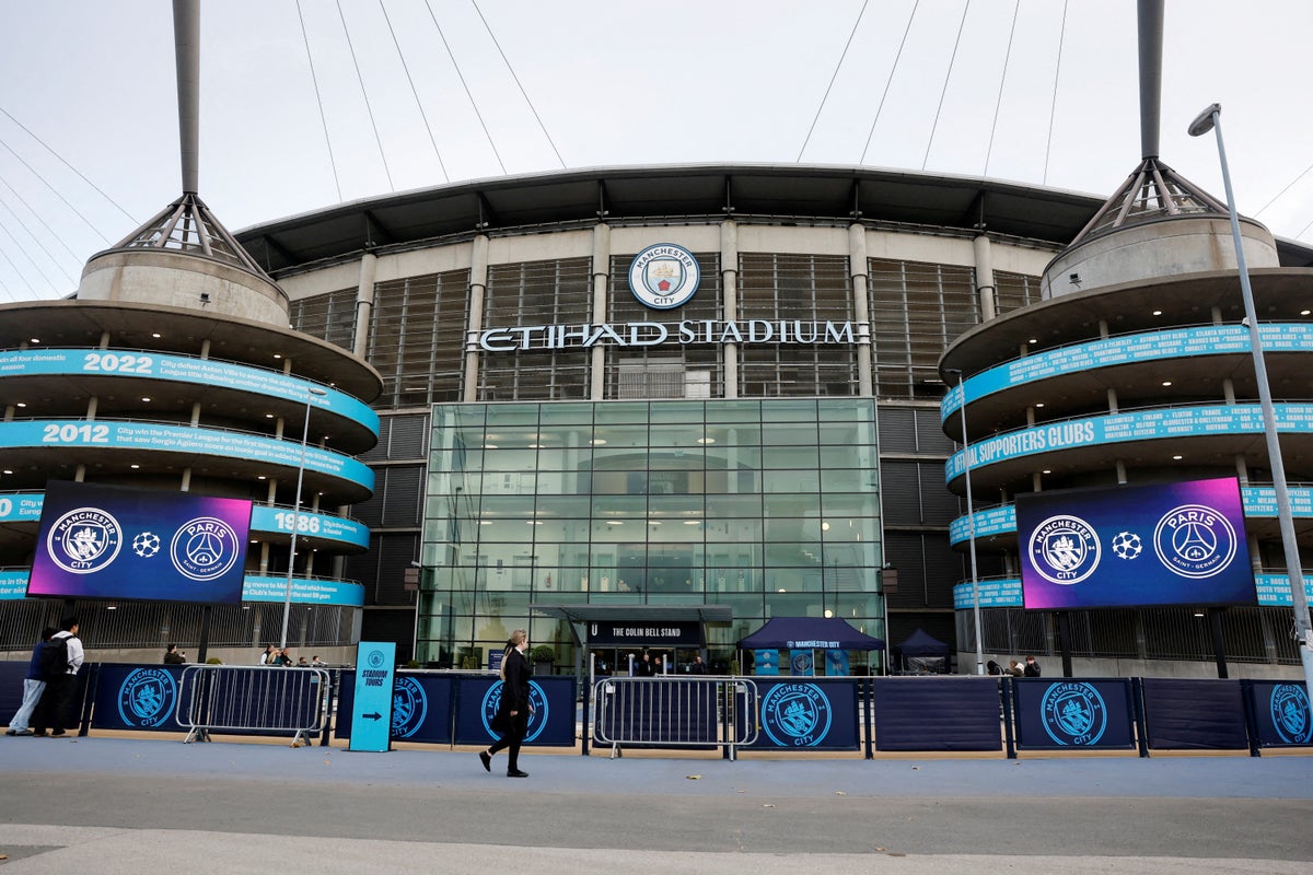 Man City v PSG LIVE: Pep Guardiola returns to support former club in first home game since guilty verdict