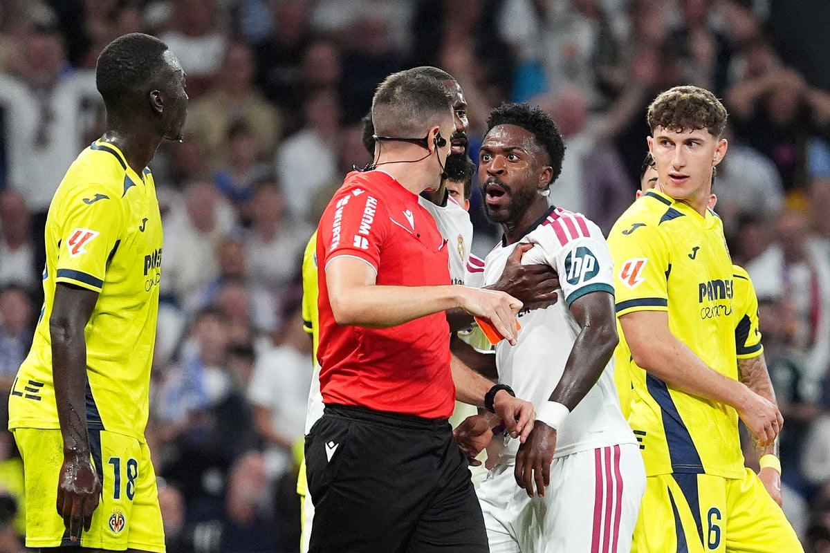 Vinicius Jr to miss El Clasico against Barcelona after receiving four-game ban