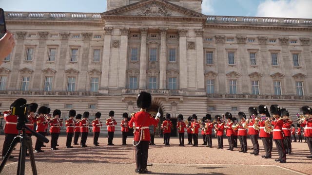 This year’s sovereign grant of £99.9 million is lower to reflect that work to update the plumbing and wiring of Buckingham Palace has been completed