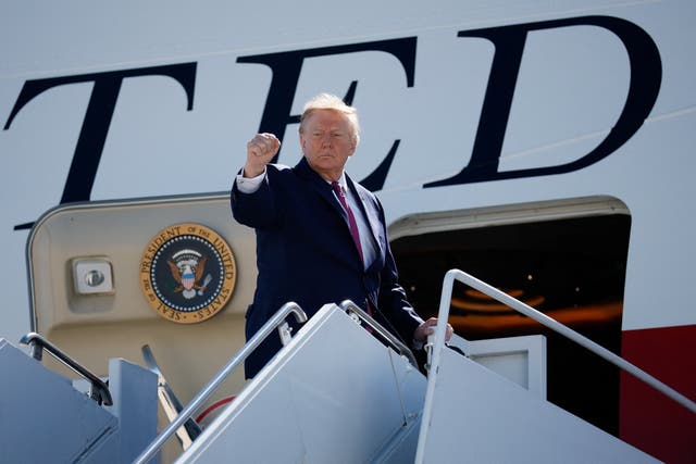 While the Trump administration fights to keep its ban in place, the White House is still blocking reporters from CNN and Politico from Air Force One