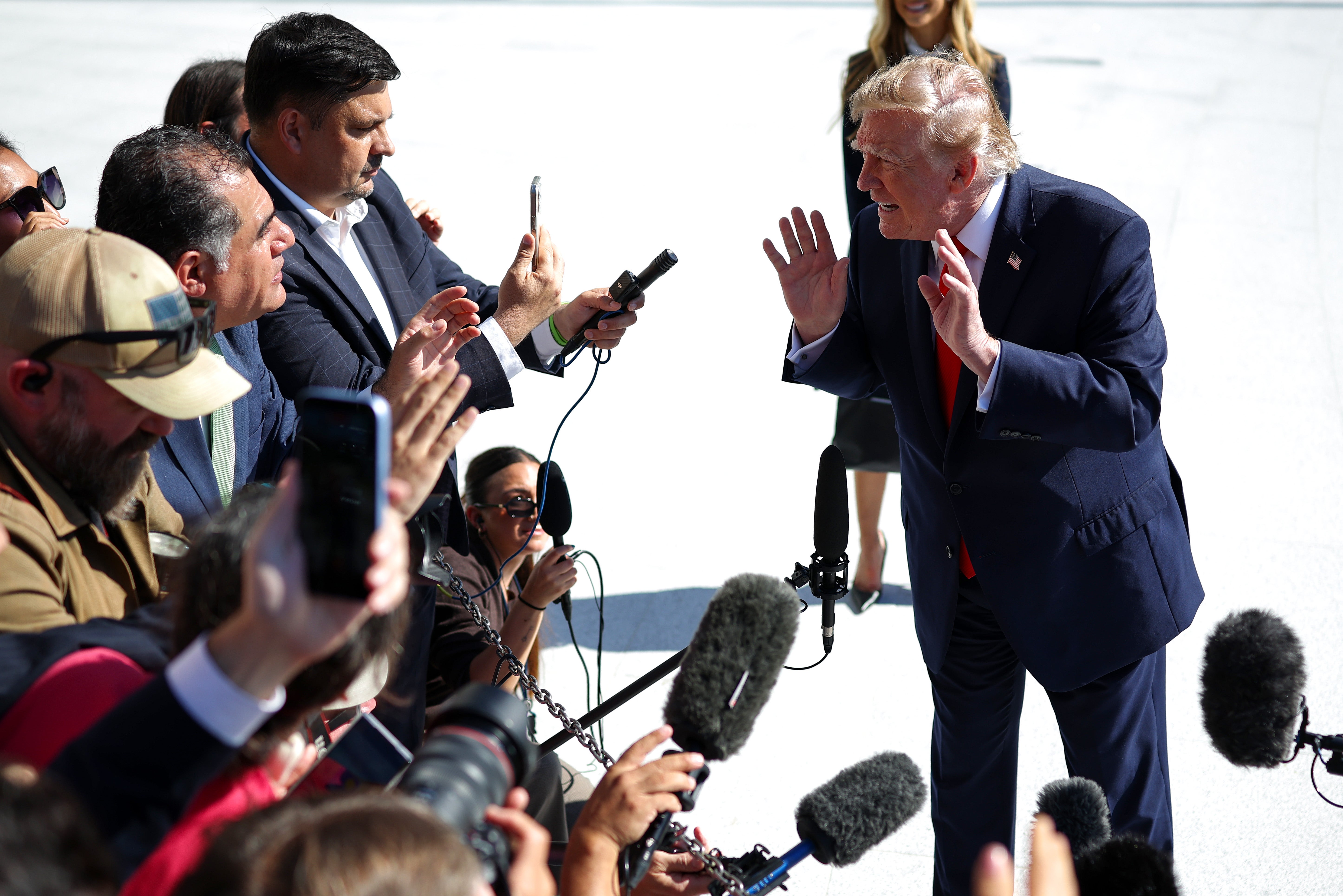 Donald Trump’s administration has appealed a court order that reverses his attempts to ban reporters from CNN, MS NOW and Politico from the White House, escalating a legal battle that First Amendment groups are watching closely