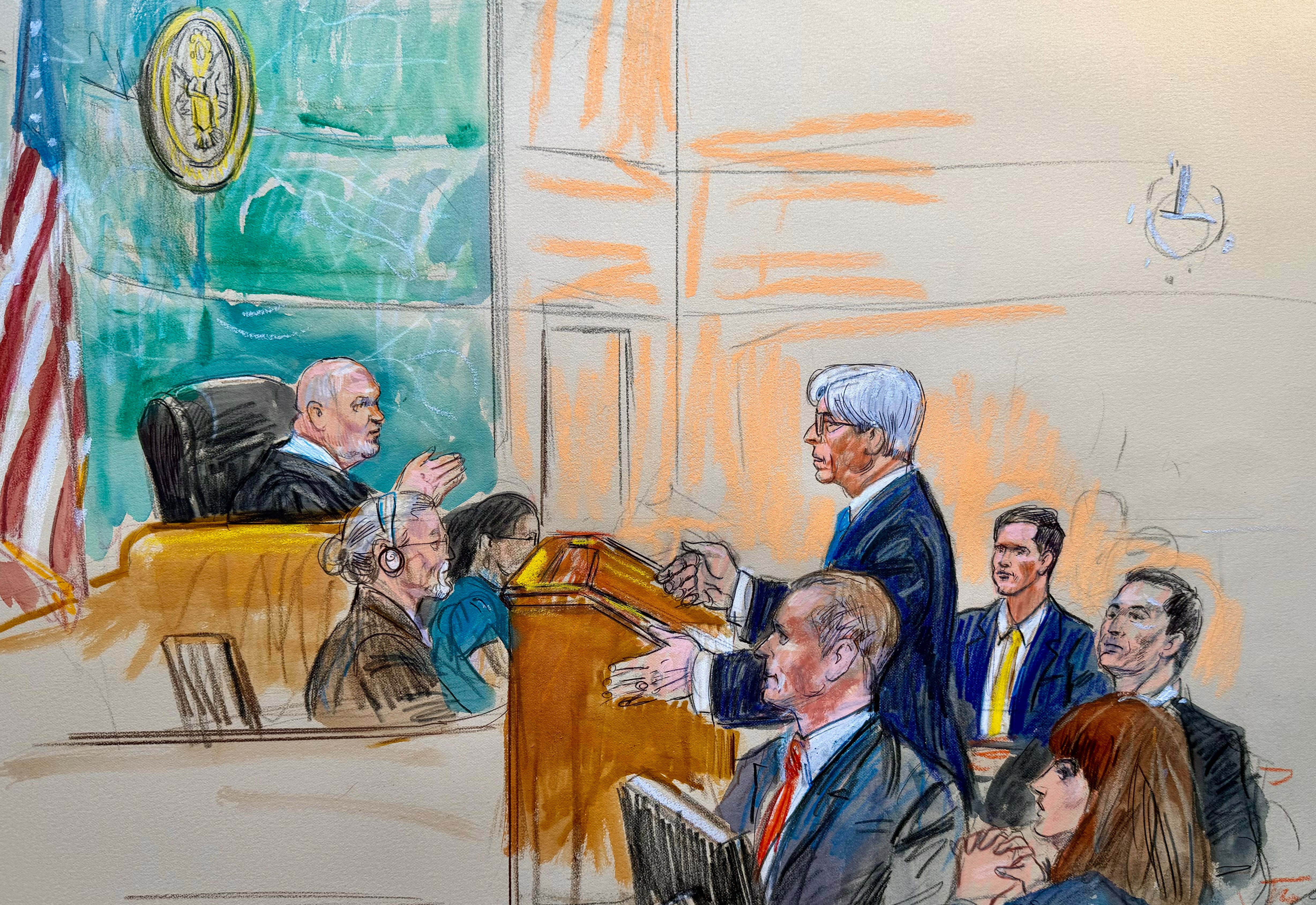 Washington DC Judge Timothy Kelly said Trump’s ban amounted to ‘unlawful viewpoint discrimination’