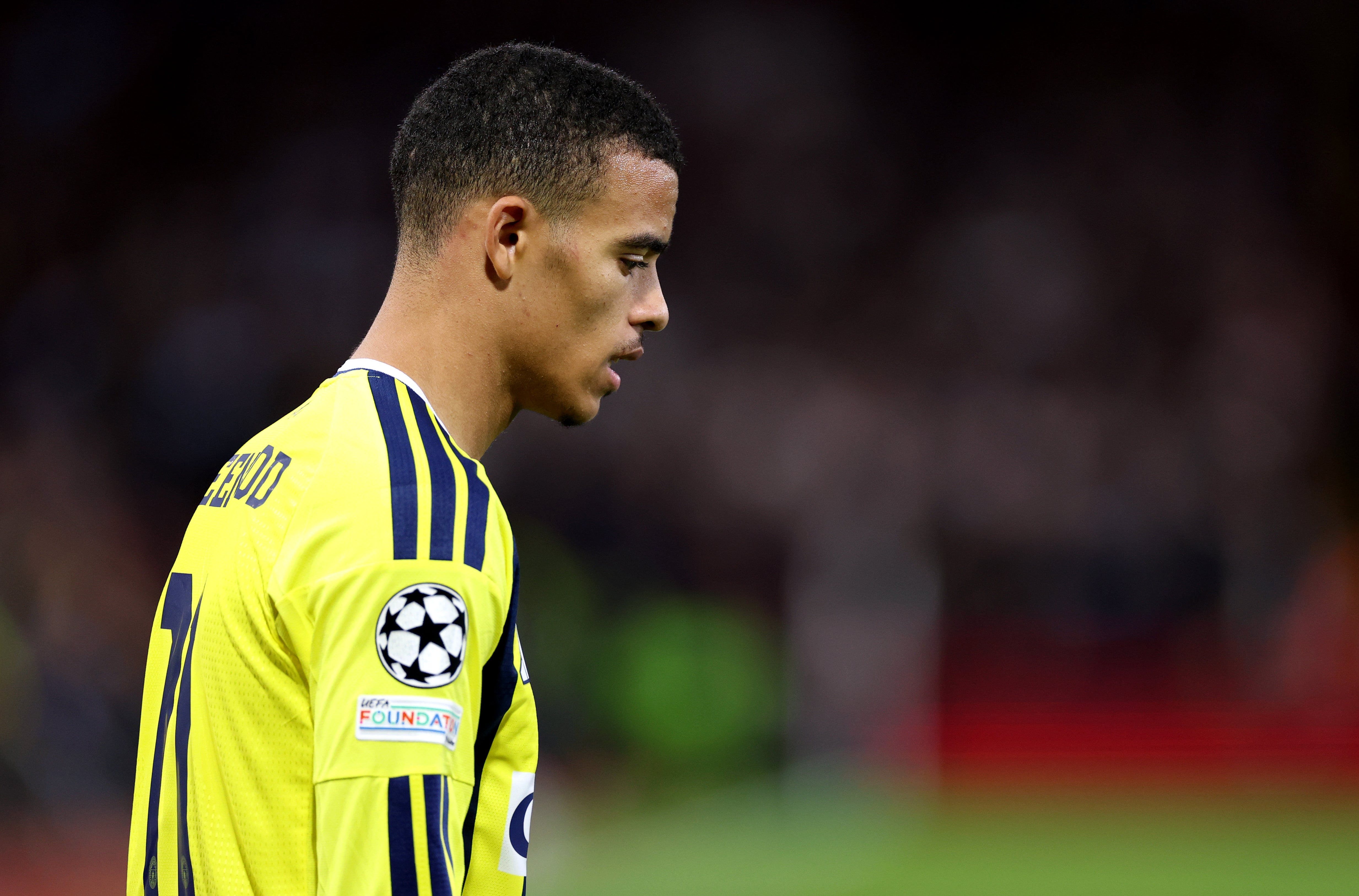 Mason Greenwood was taunted by Villa fans