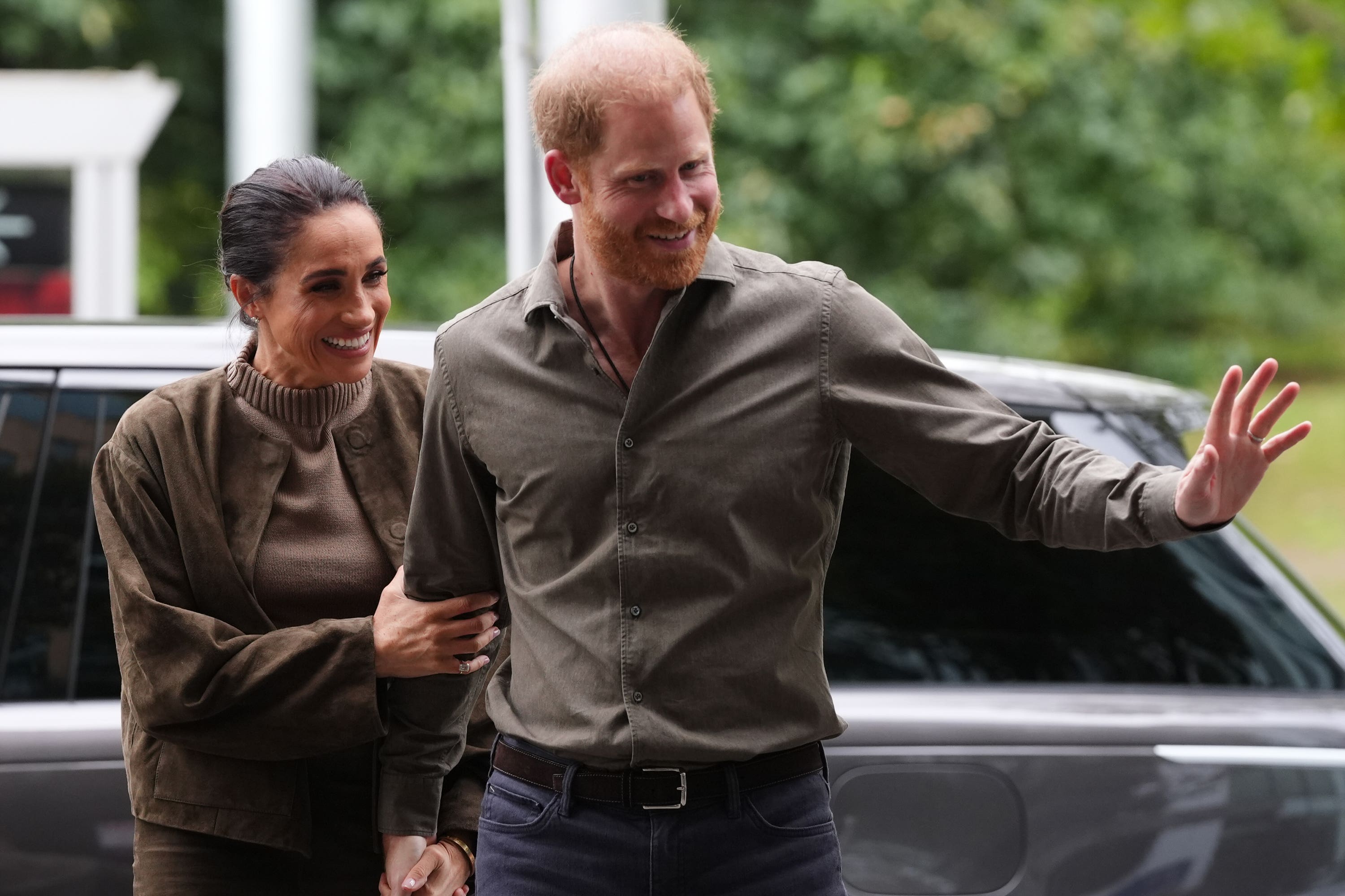 Harry and Meghan ready for first joint appearance since return to UK ...