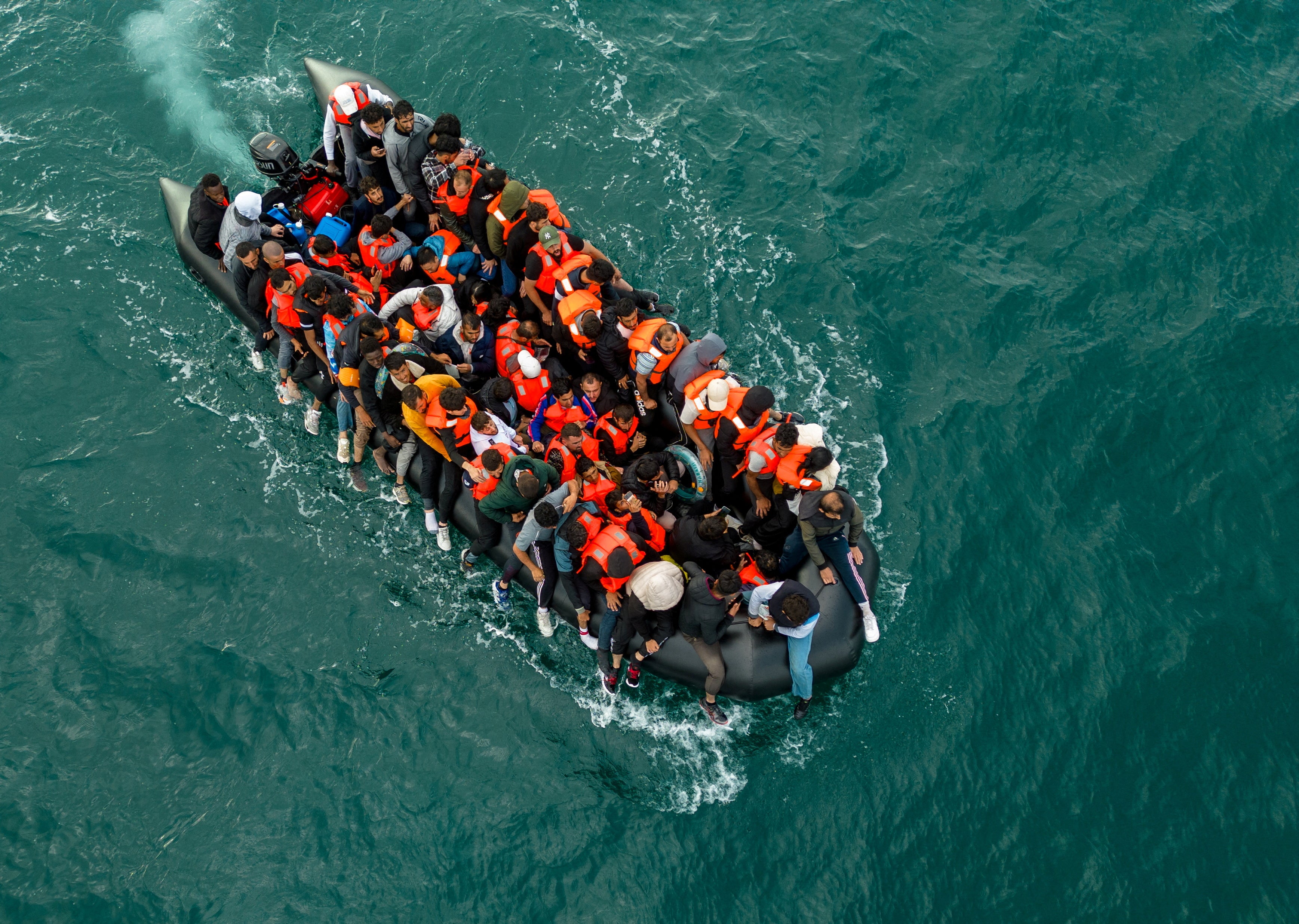 Those who cross the Channel in small boats should be put in ‘concentration camps’, an aspiring Reform MP said