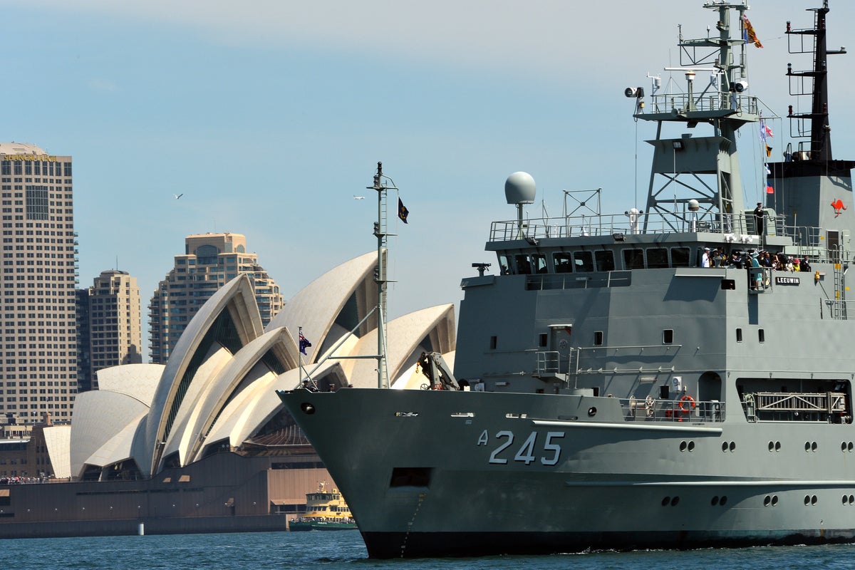 Disturbing discovery made in women’s showers on Australian navy ship