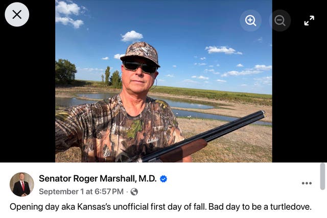 Marshall posted this photo to his Facebook page this past September