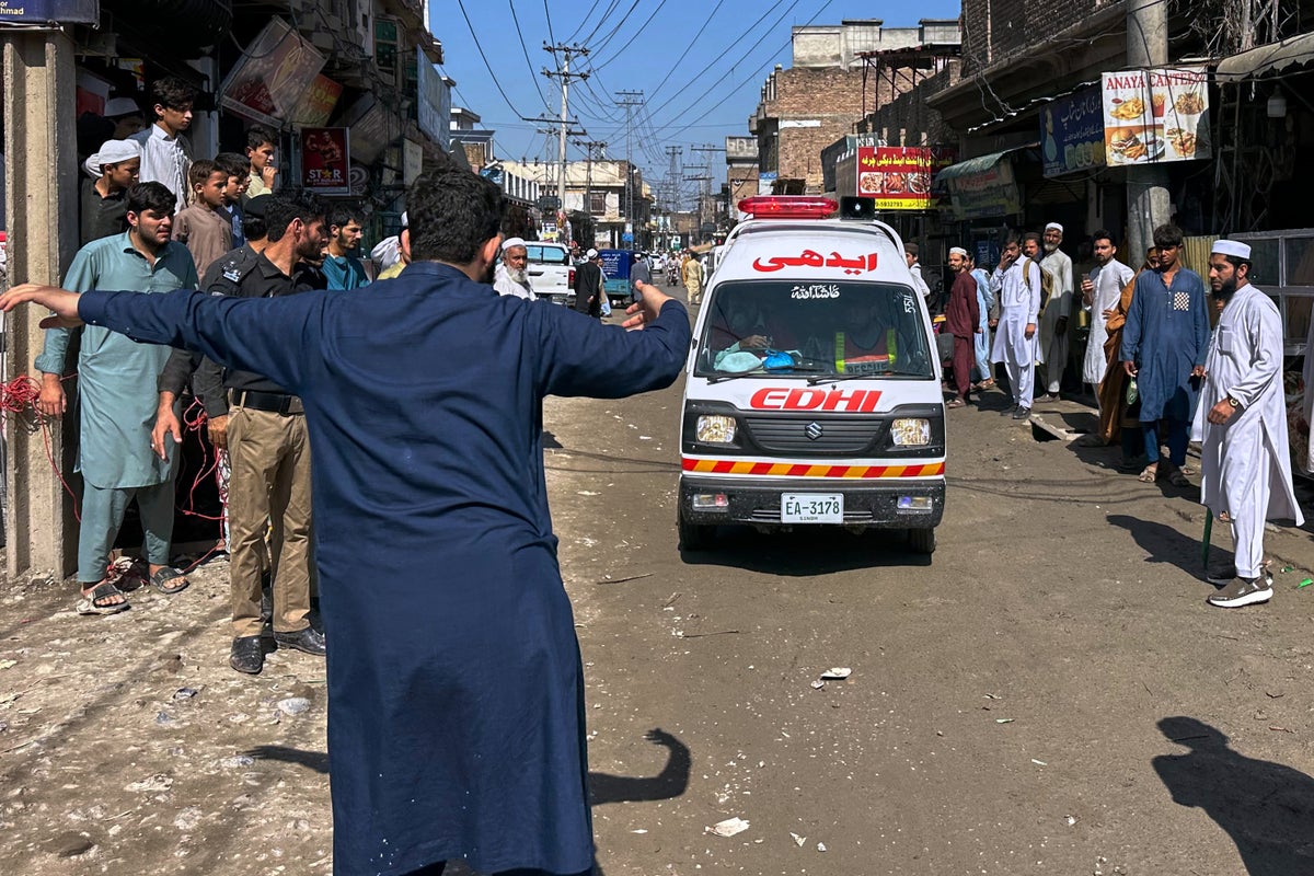 School roof collapses in Pakistan killing at least 27 students and one teacher