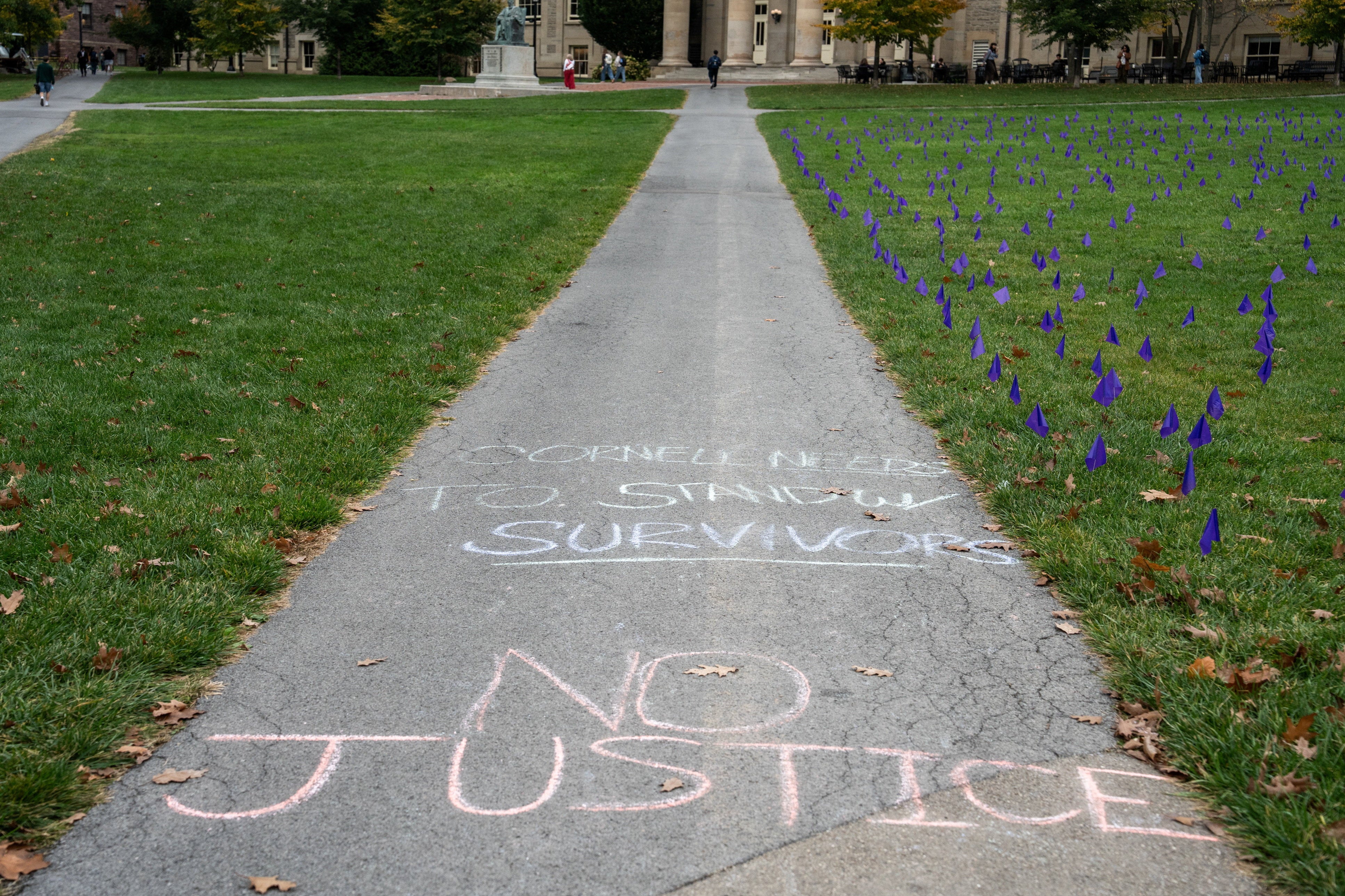 Cornell president faces revolt over alleged fraternity gang rape