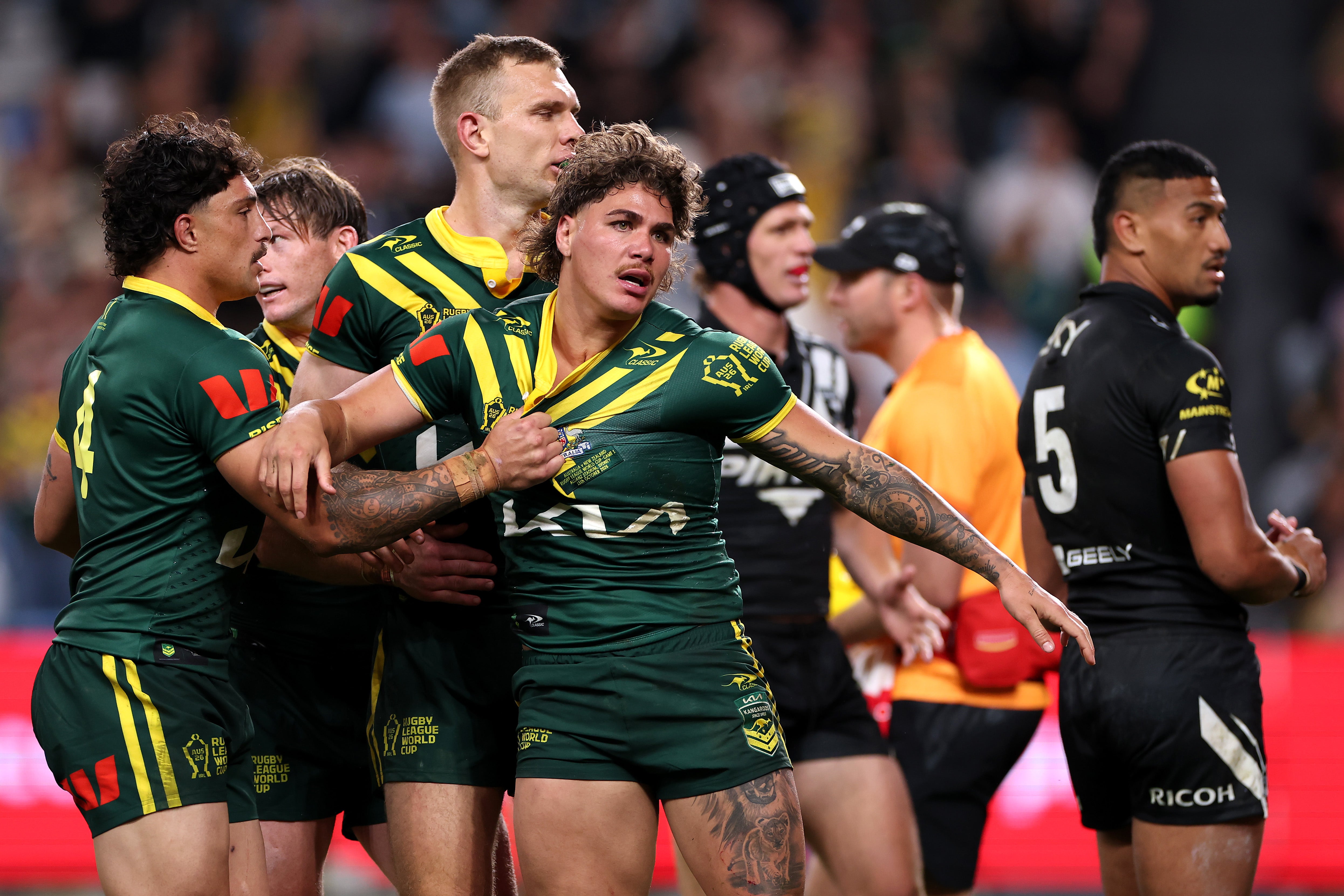 Reece Walsh’s sensational try helped Australia fight back to beat New Zealand