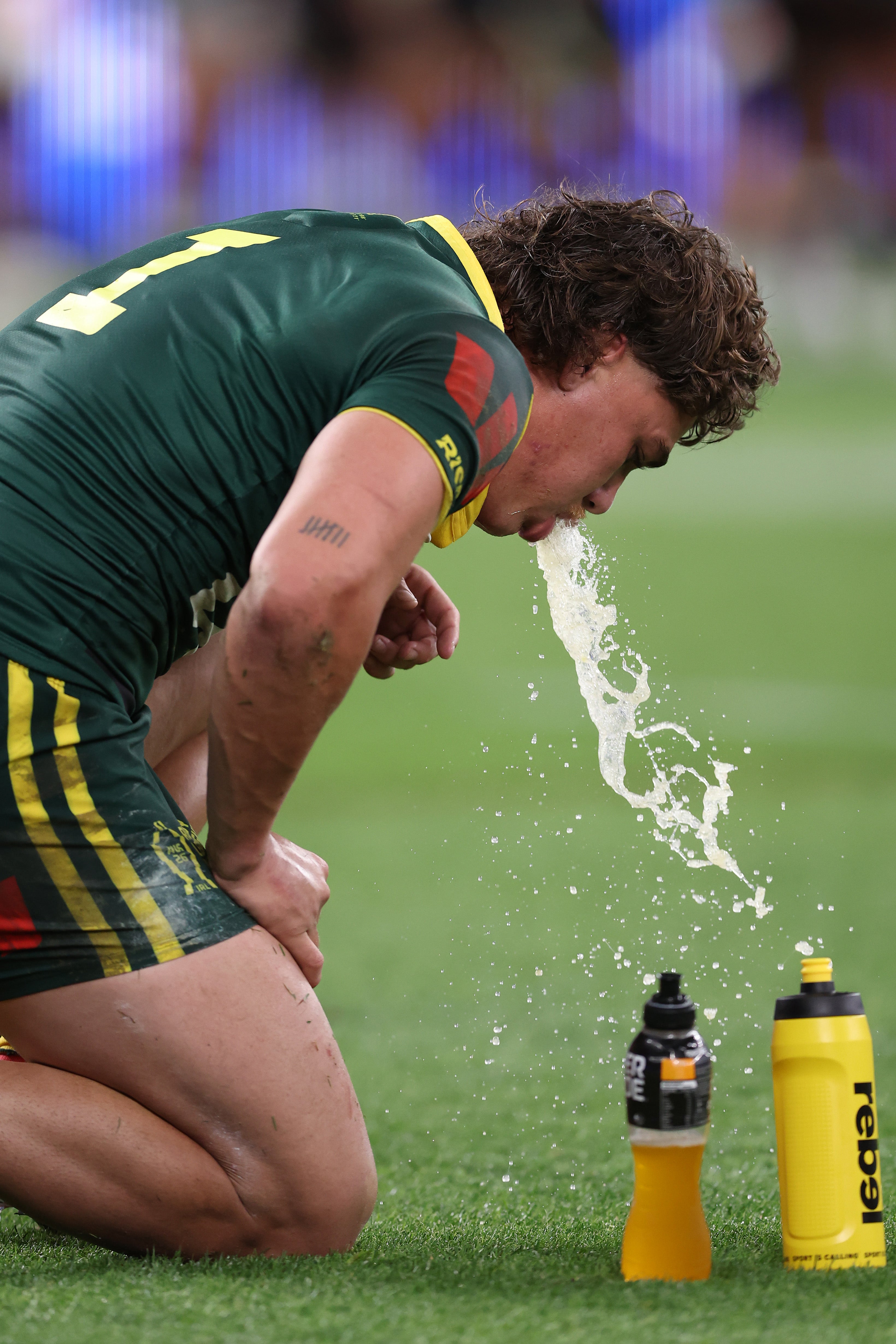 Kangaroos full-back Walsh vomited after scoring