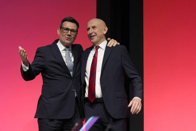 Prime Minister Andy Burnham (left) and Chancellor of the Exchequer John Healey are preparing for the Budget on October 28 (Peter Byrne/PA)
