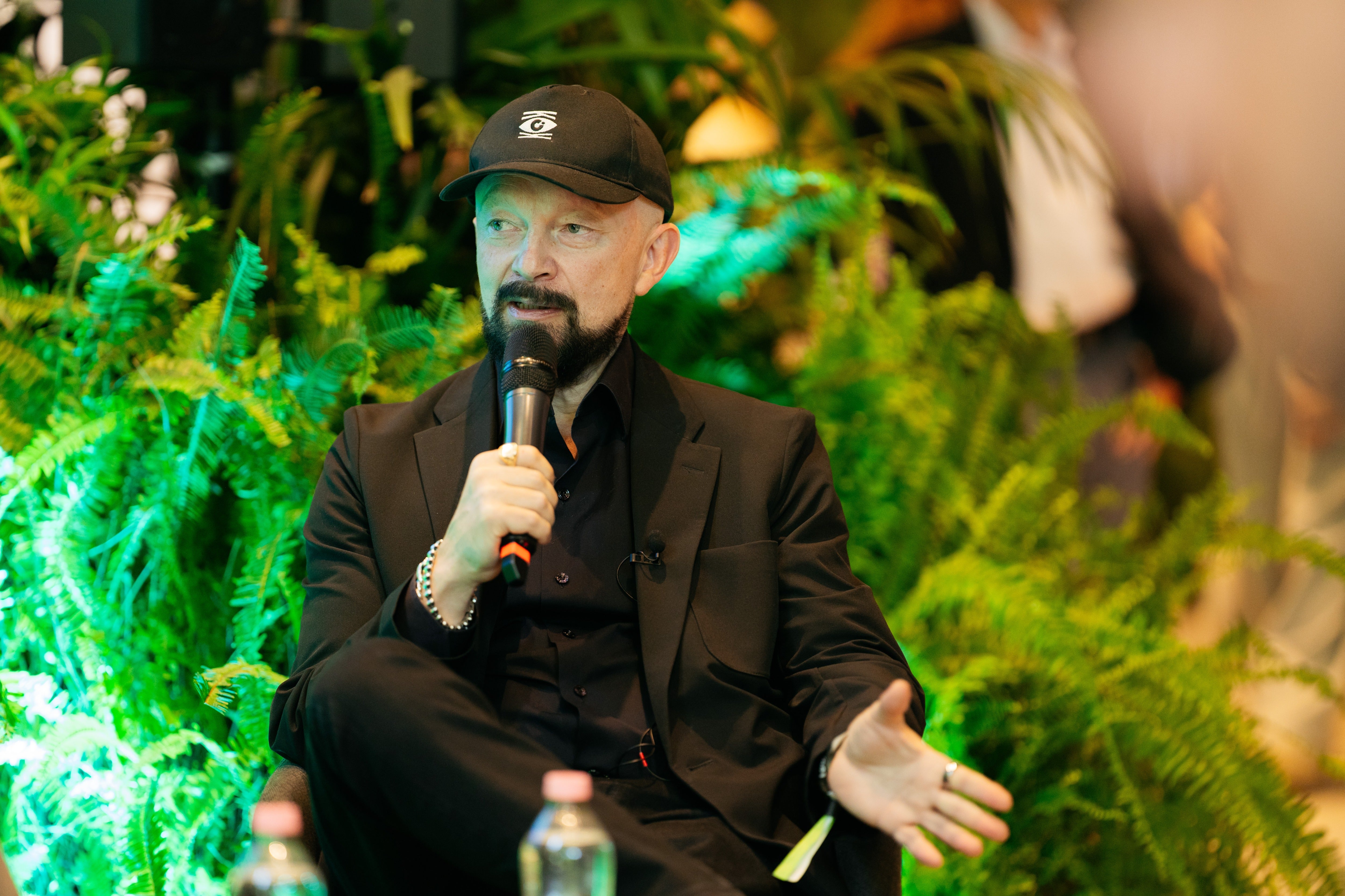 The self-made billionaire attributes his success to 50-50 luck and intelligence