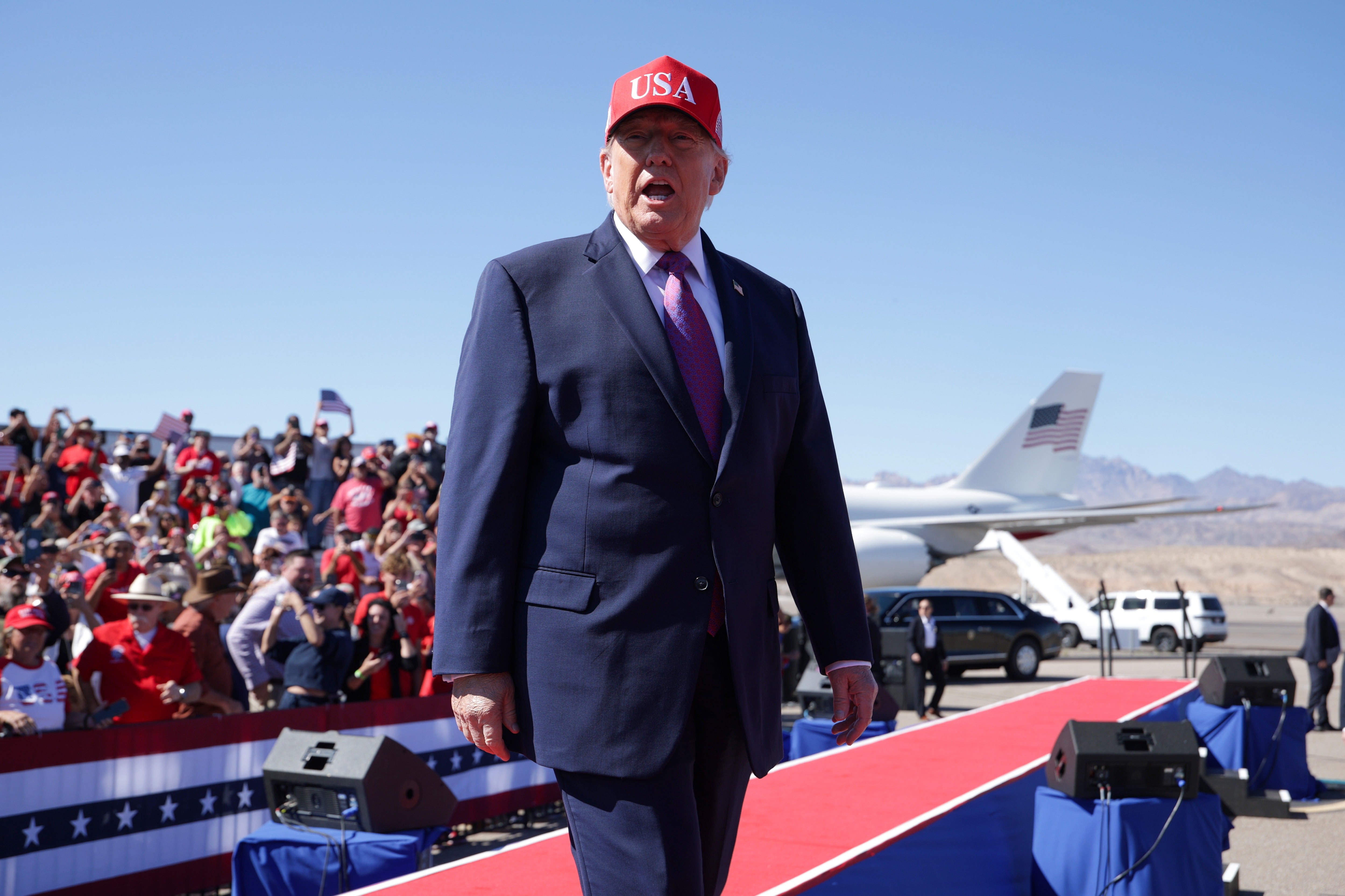 President Donald Trump admitted that he ‘probably went a little too far’ with his Iran war as he apologized to a crowd of supporters Wednesday in Arizona for wiping out the country’s leaders