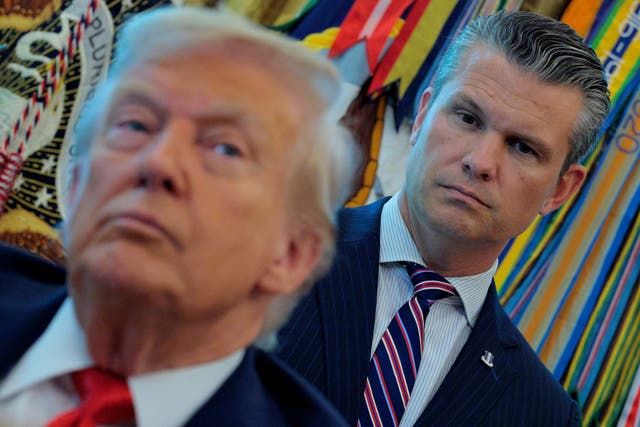 Trump’s Defense Secretary Pete Hegseth announced plans to livestream the execution, a decision that was met with immediate outrage ( Getty Images )