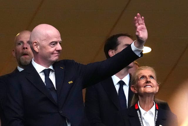 <p>Gianni Infantino pidió disculpas al Consejo de la FIFA el jueves en Zúrich</p>