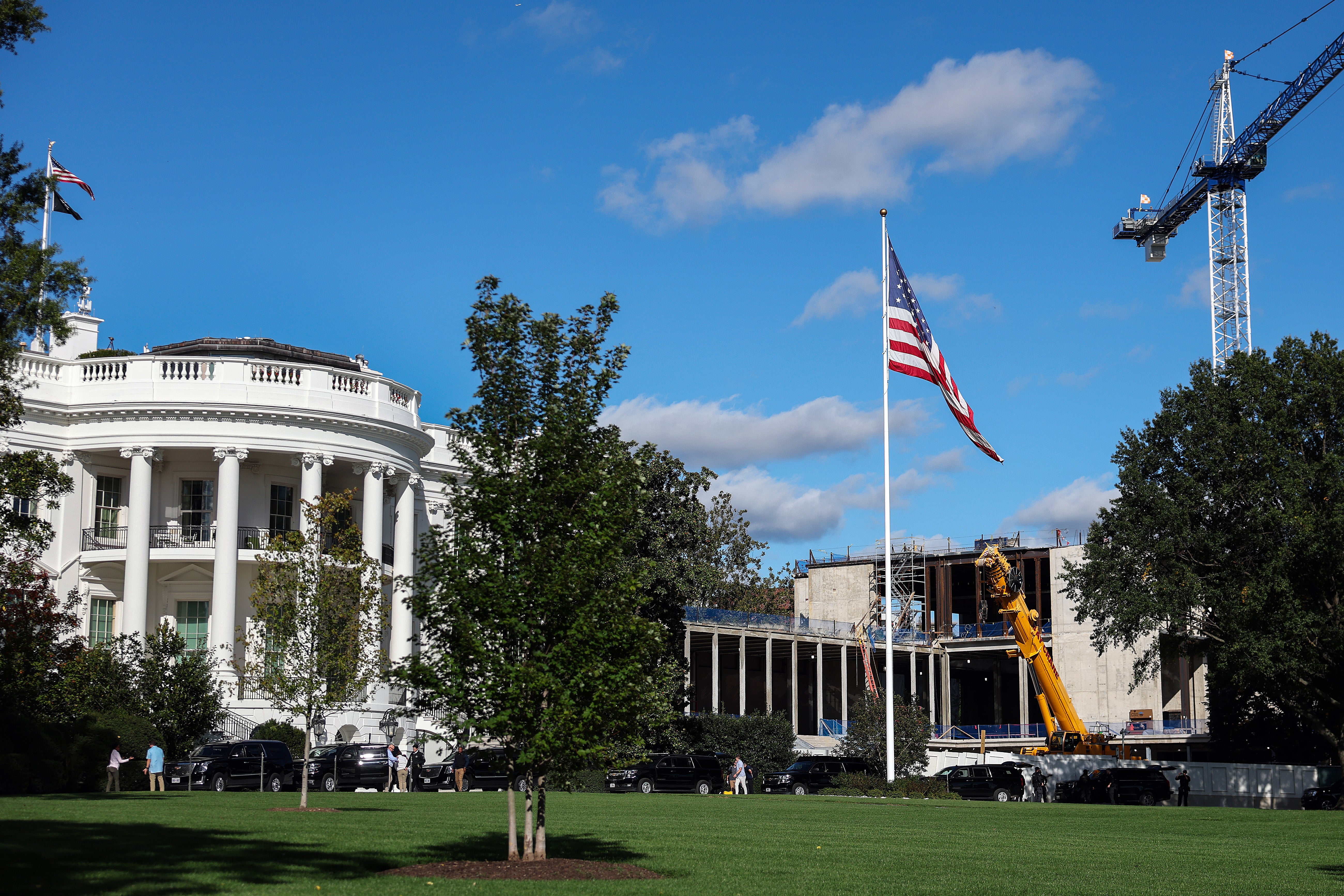 An internal campaign spreadsheet obtained by The Washington Post details $333 million in private gifts for President Donald Trump’s White House ballroom project